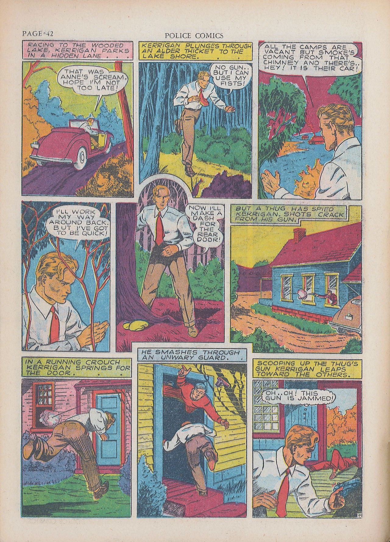 Read online Police Comics comic -  Issue #3 - 45