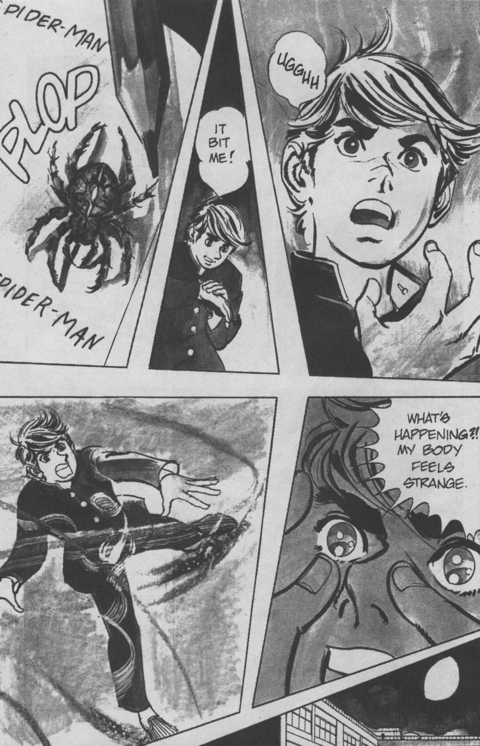 Read online Spider-Man: The Manga comic -  Issue #1 - 7