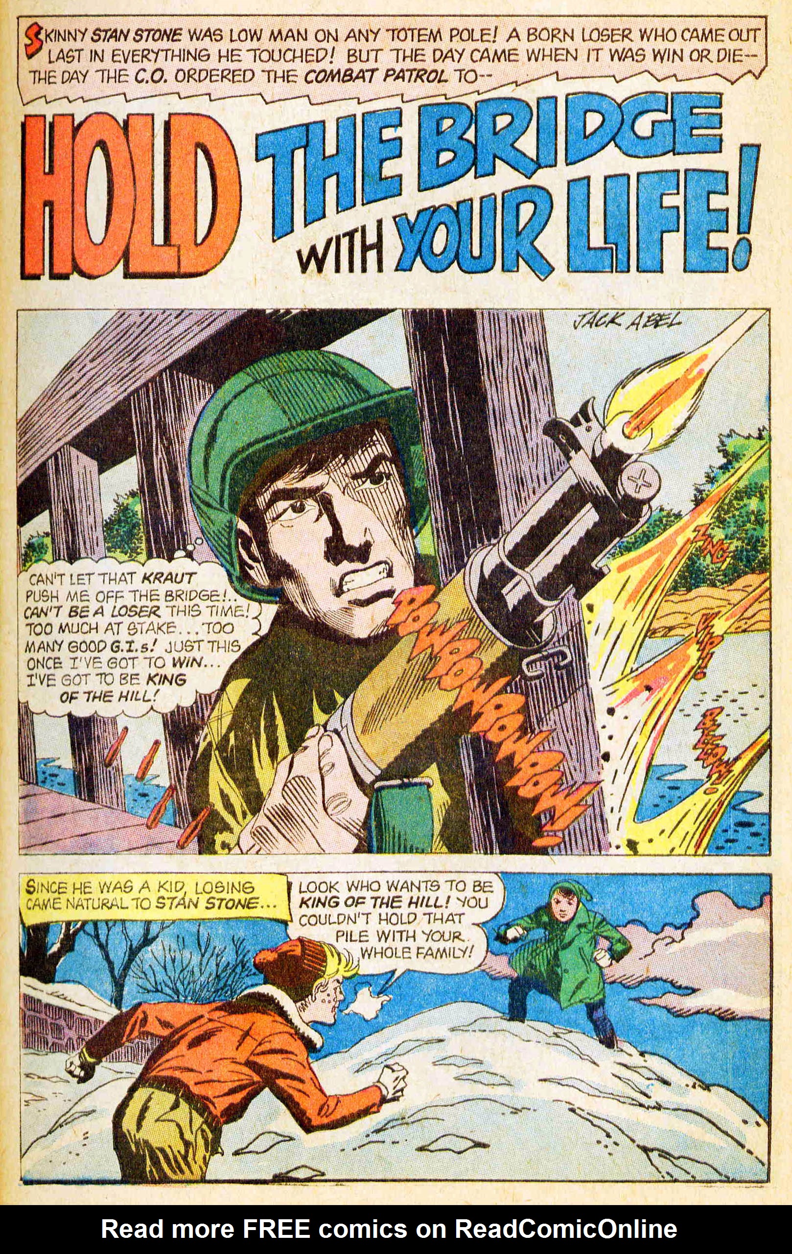 Read online Our Army at War (1952) comic -  Issue #185 - 20