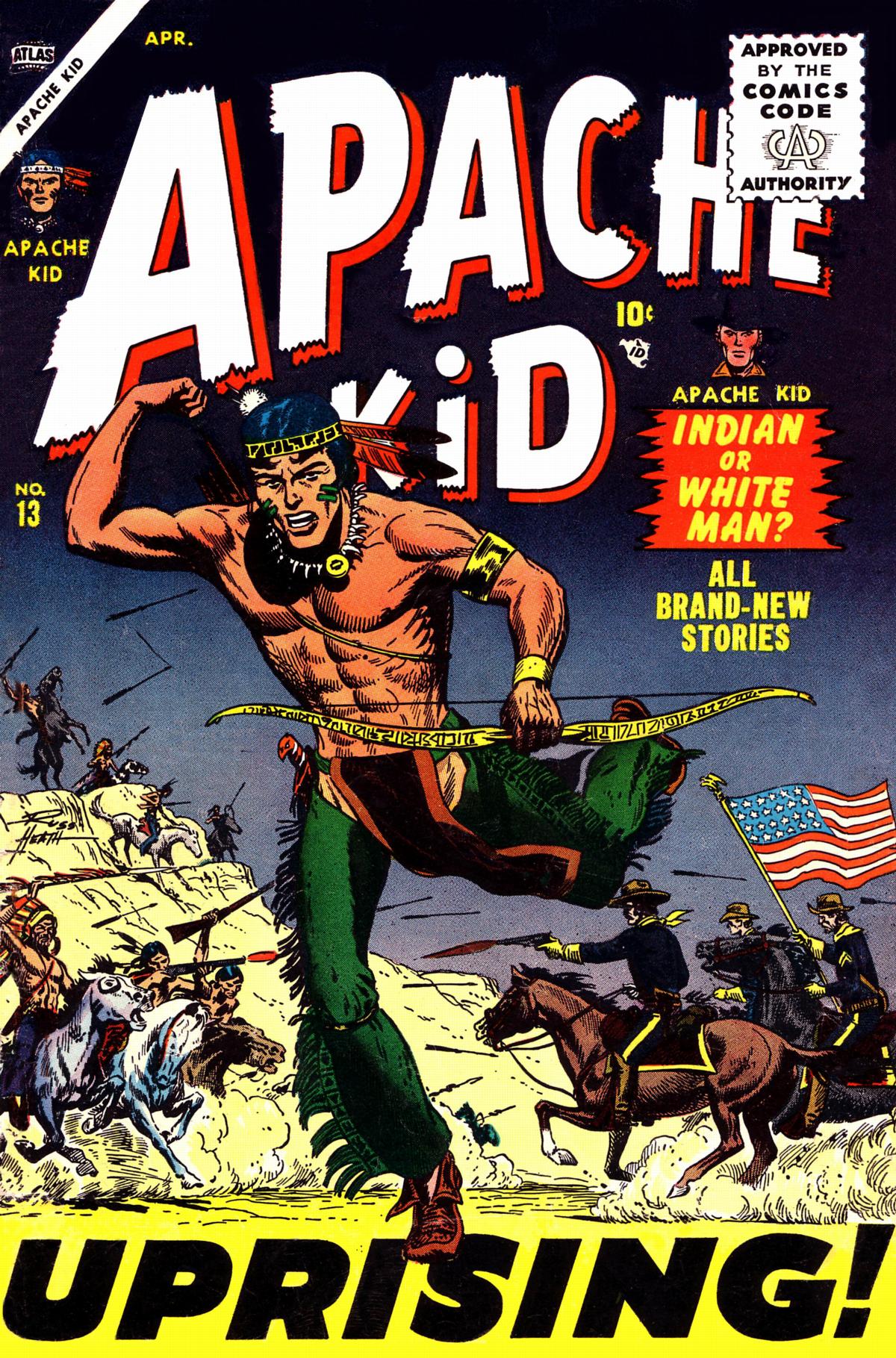 Read online Apache Kid comic -  Issue #13 - 1