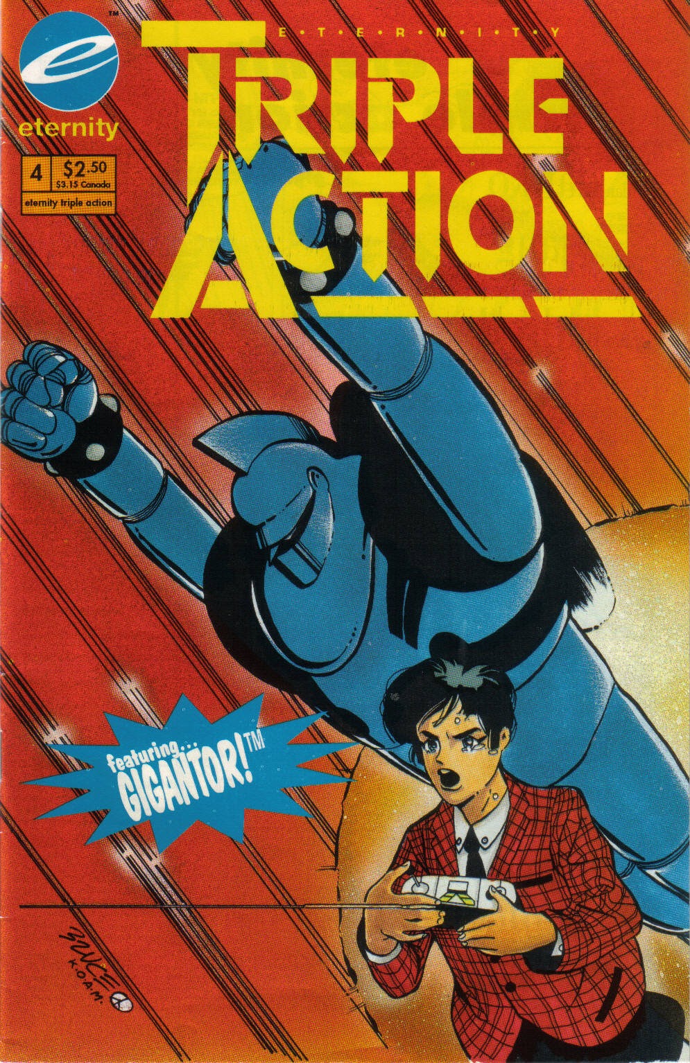 Read online Eternity Triple Action comic -  Issue #4 - 1