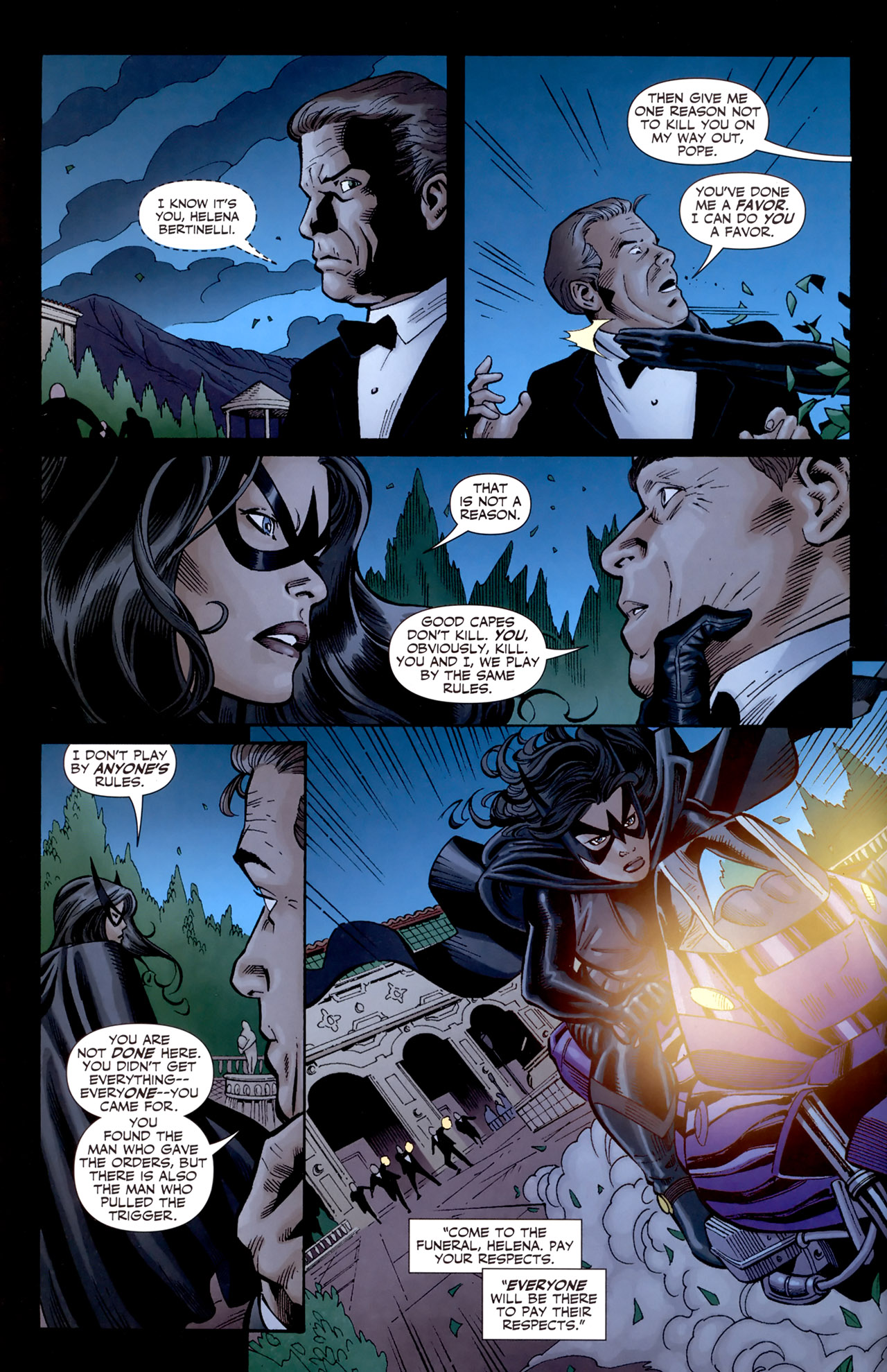 Read online Huntress: Year One comic -  Issue #4 - 9