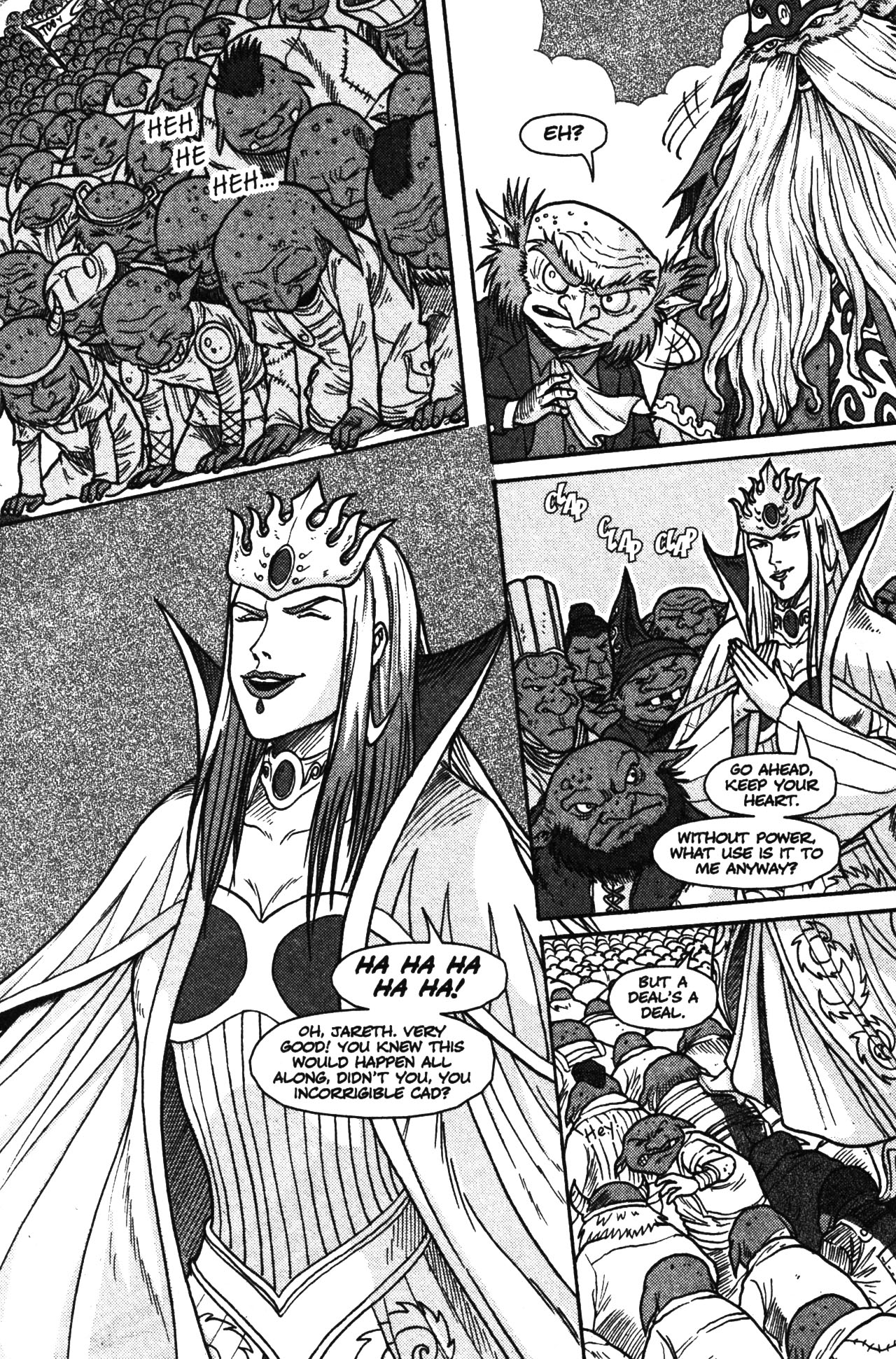 Read online Jim Henson's Return to Labyrinth comic -  Issue # Vol. 3 - 143