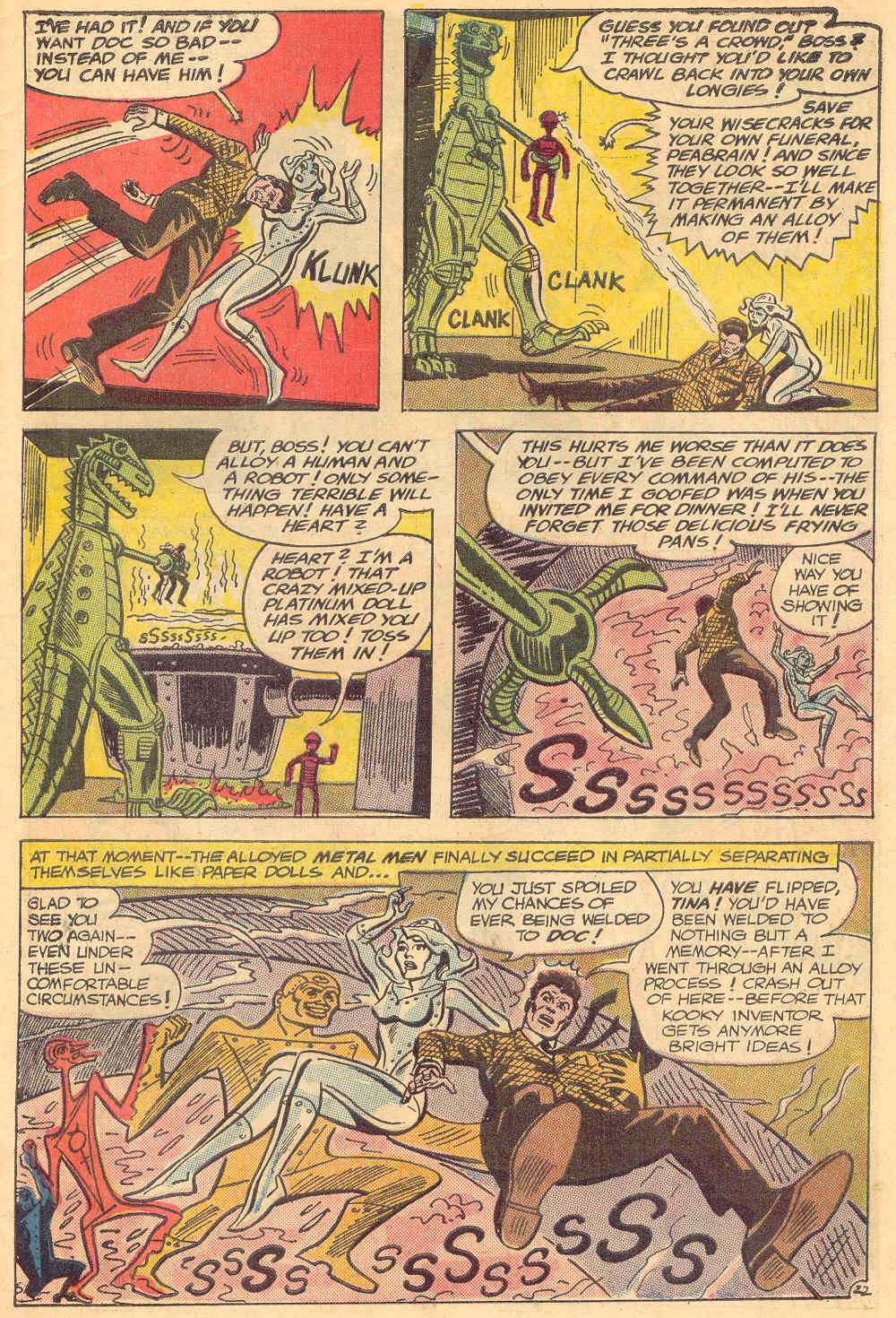 Read online Metal Men (1963) comic -  Issue #18 - 31