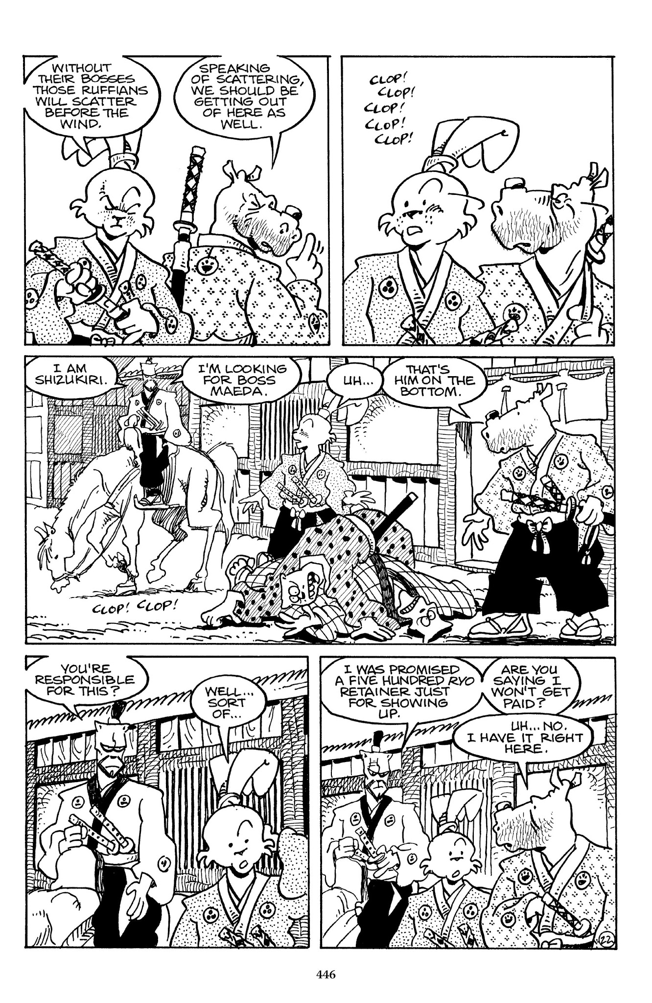 Read online The Usagi Yojimbo Saga comic -  Issue # TPB 3 - 442