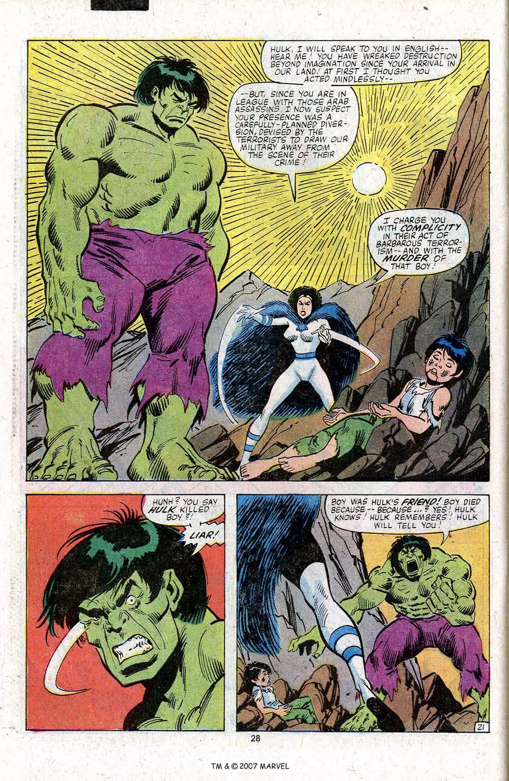 Read online The Incredible Hulk (1968) comic -  Issue #256 - 30
