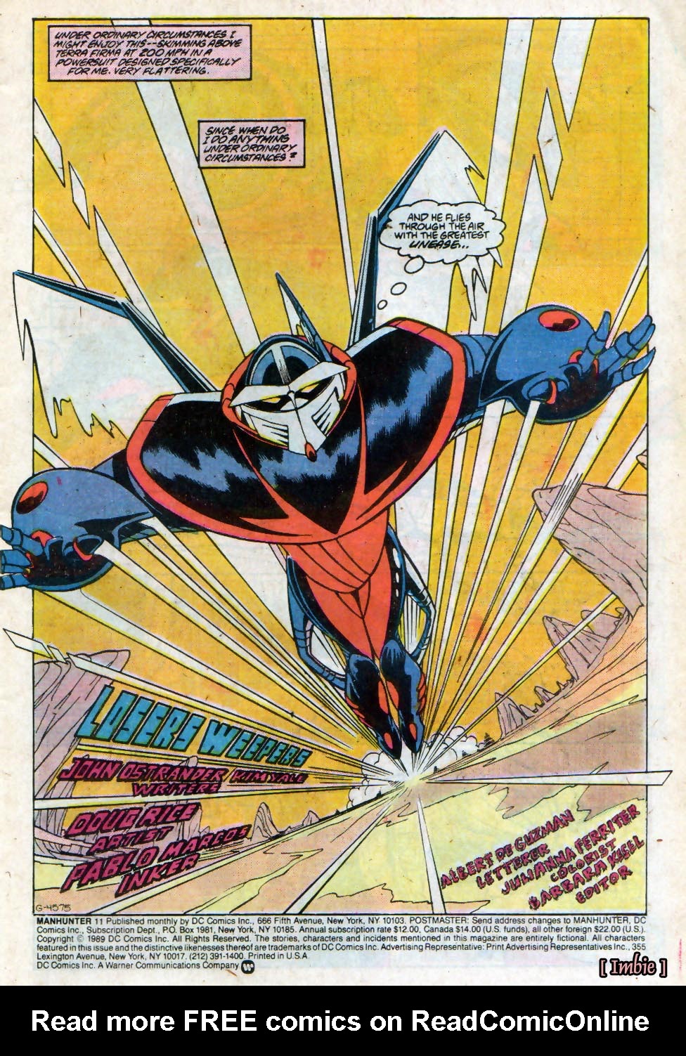 Read online Manhunter (1988) comic -  Issue #11 - 2