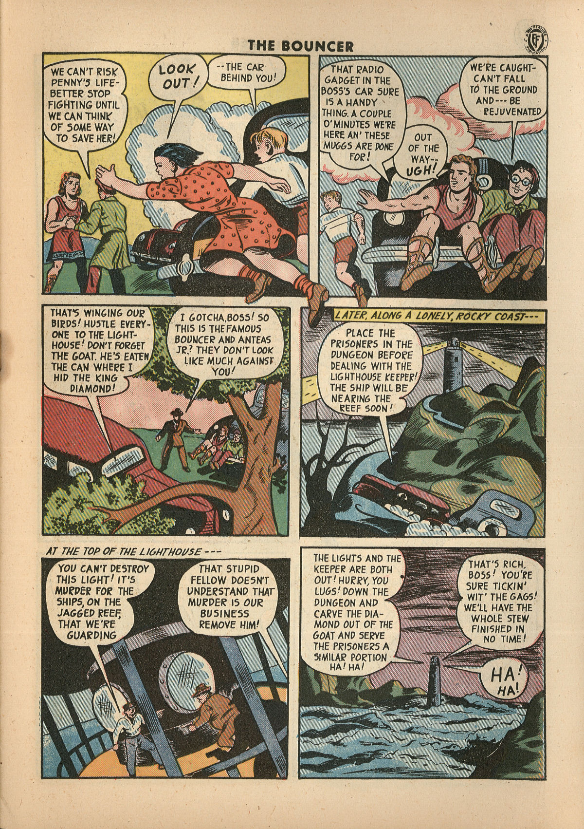 Read online The Bouncer (1944) comic -  Issue #13 - 7