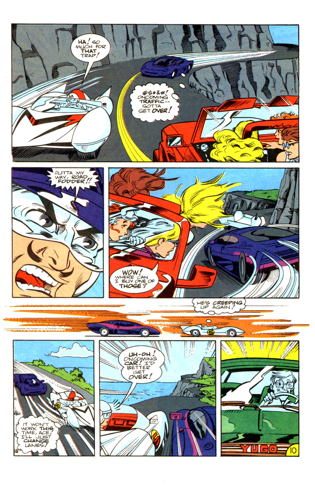 Read online Speed Racer (1987) comic -  Issue #36 - 11
