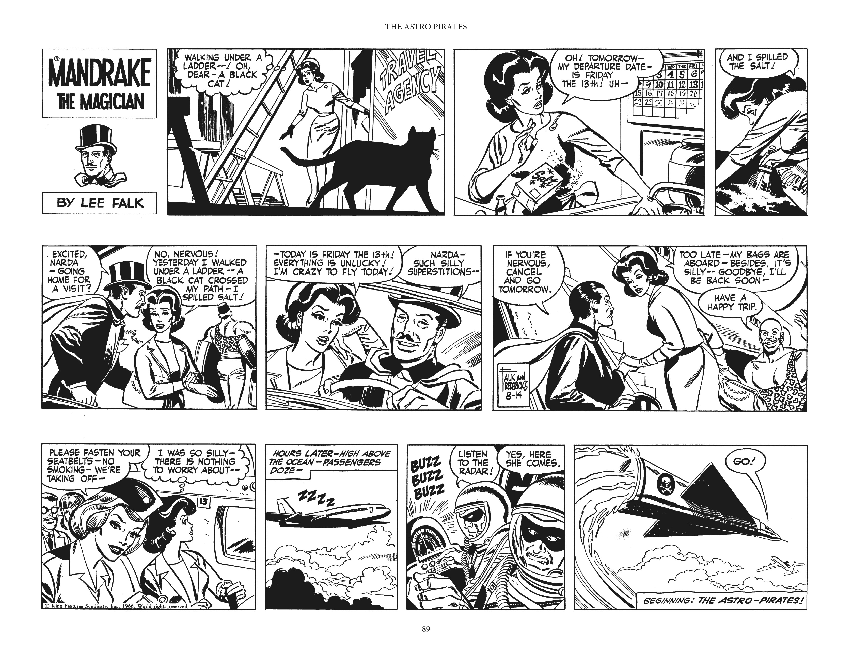 Read online Mandrake the Magician: The Fred Fredricks Sundays comic -  Issue # TPB (Part 1) - 90