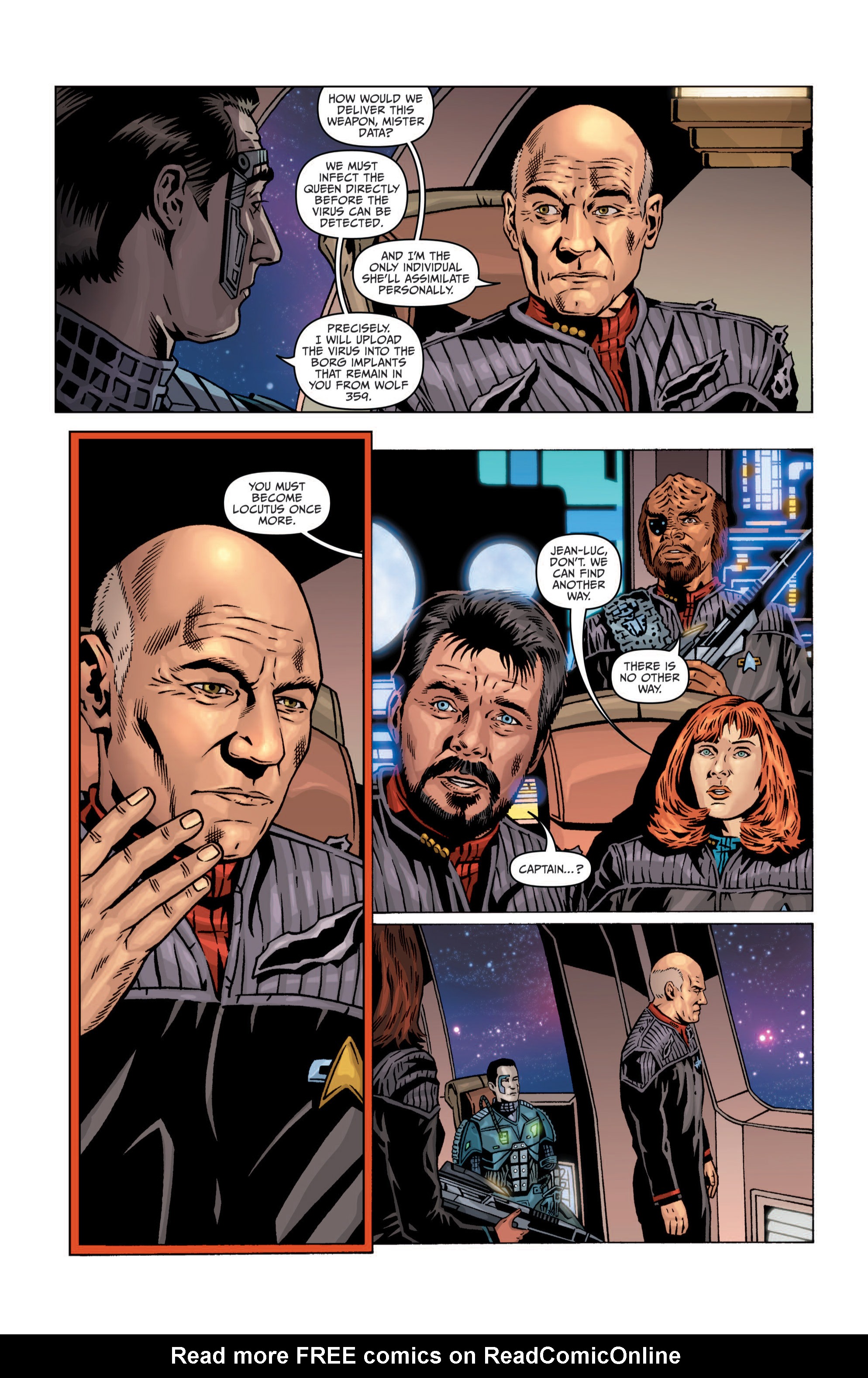 Read online Star Trek: The Next Generation - Hive comic -  Issue #4 - 8