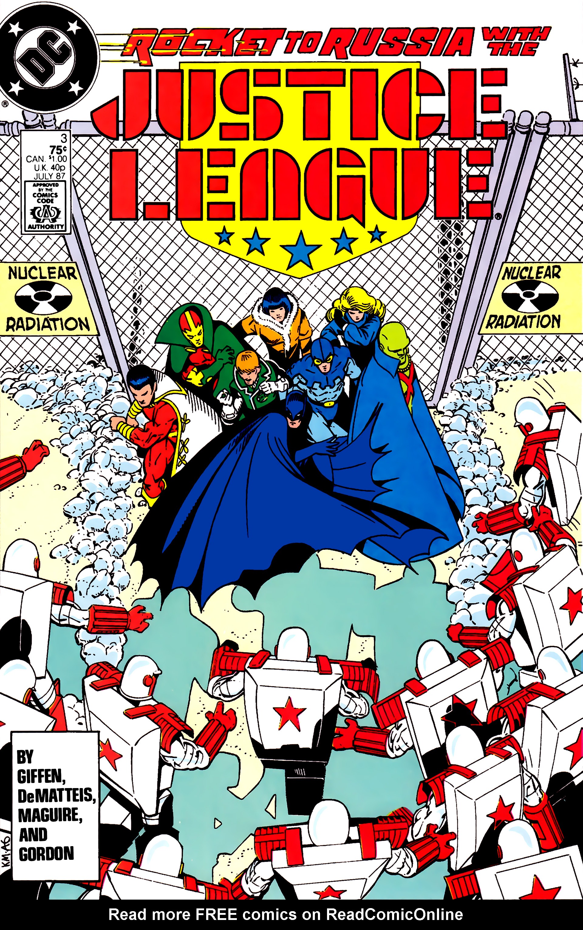 Read online Justice League (1987) comic -  Issue #3 - 1