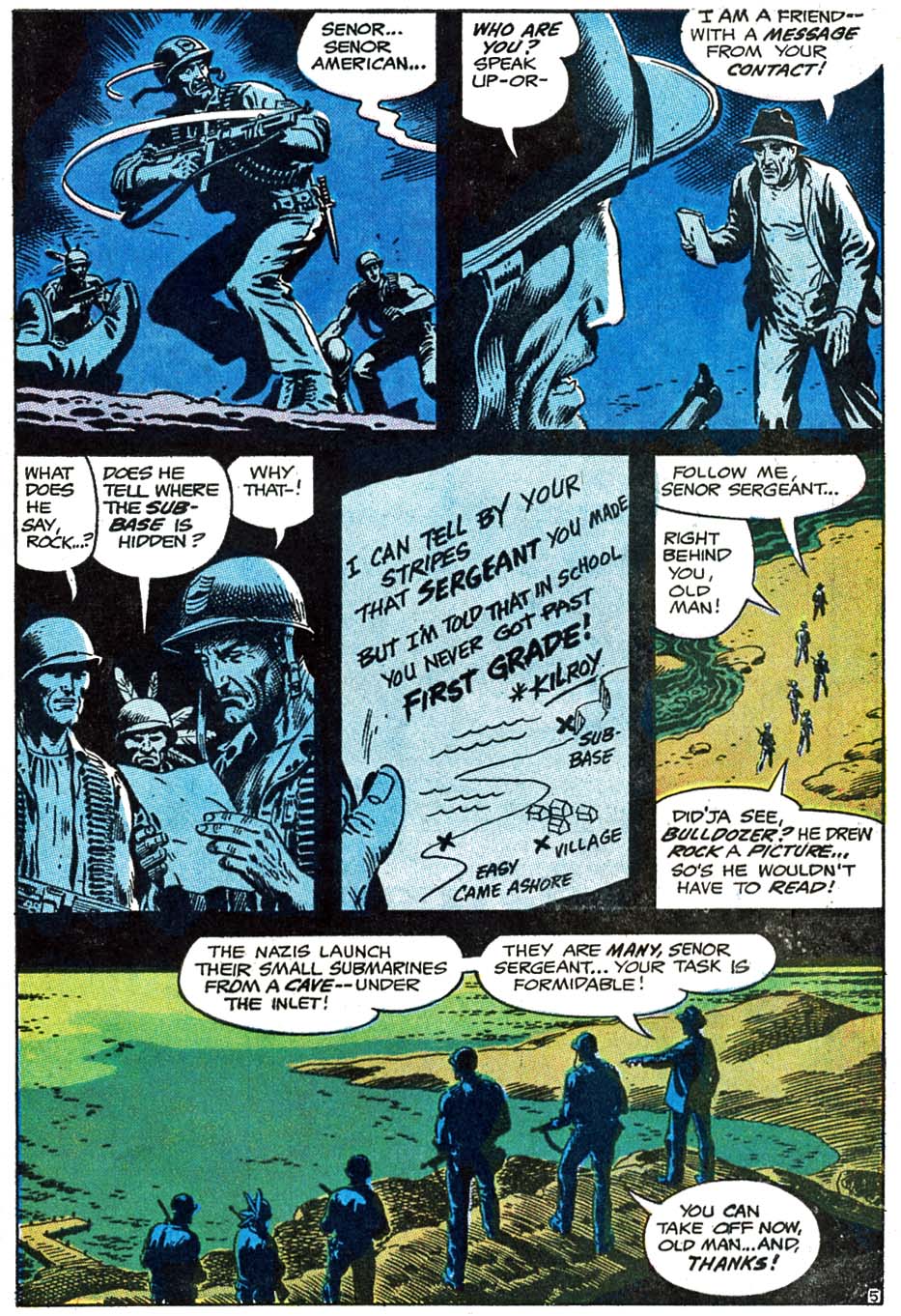 Read online Our Army at War (1952) comic -  Issue #210 - 6