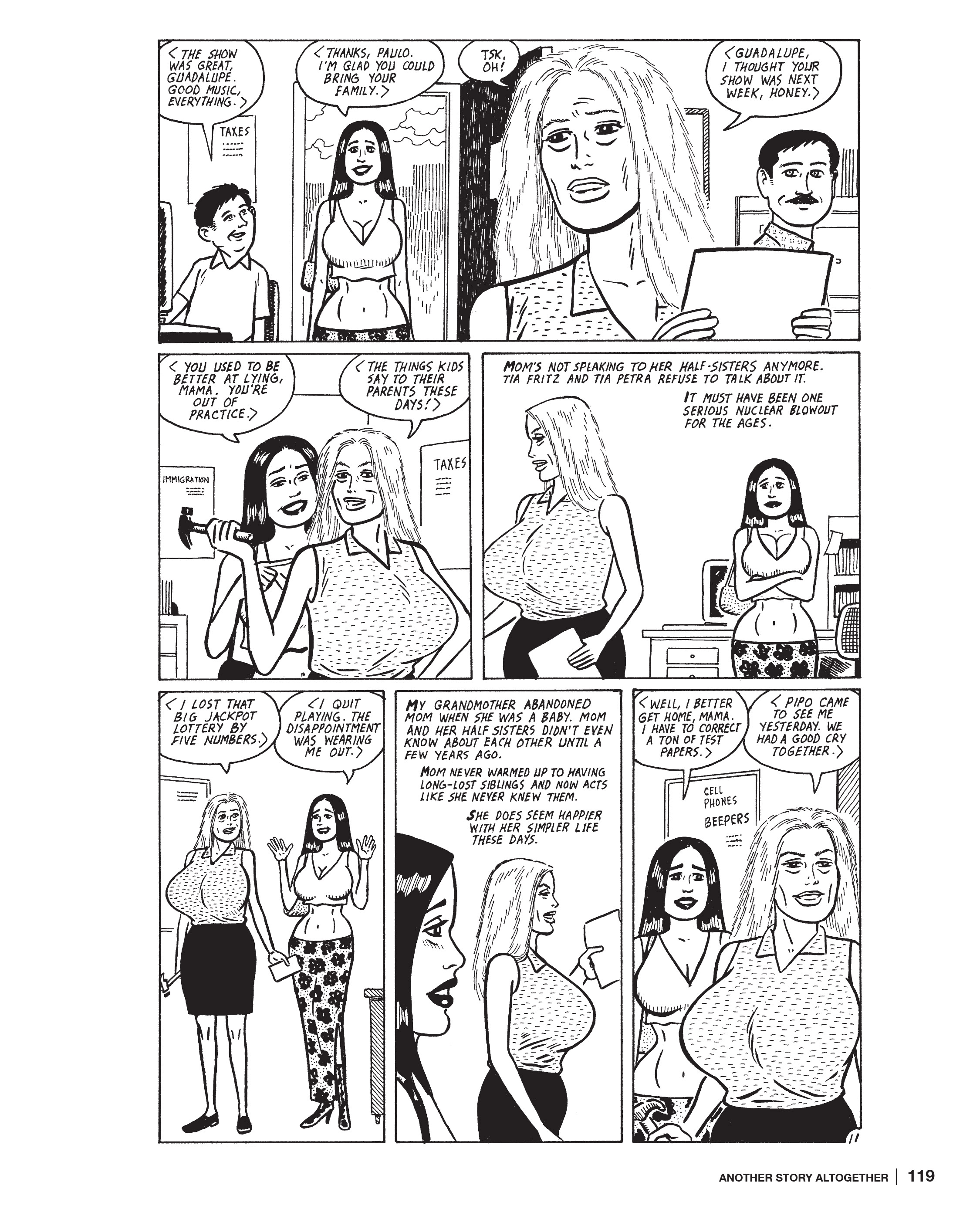Read online Three Sisters: The Love and Rockets Library comic -  Issue # TPB (Part 2) - 19