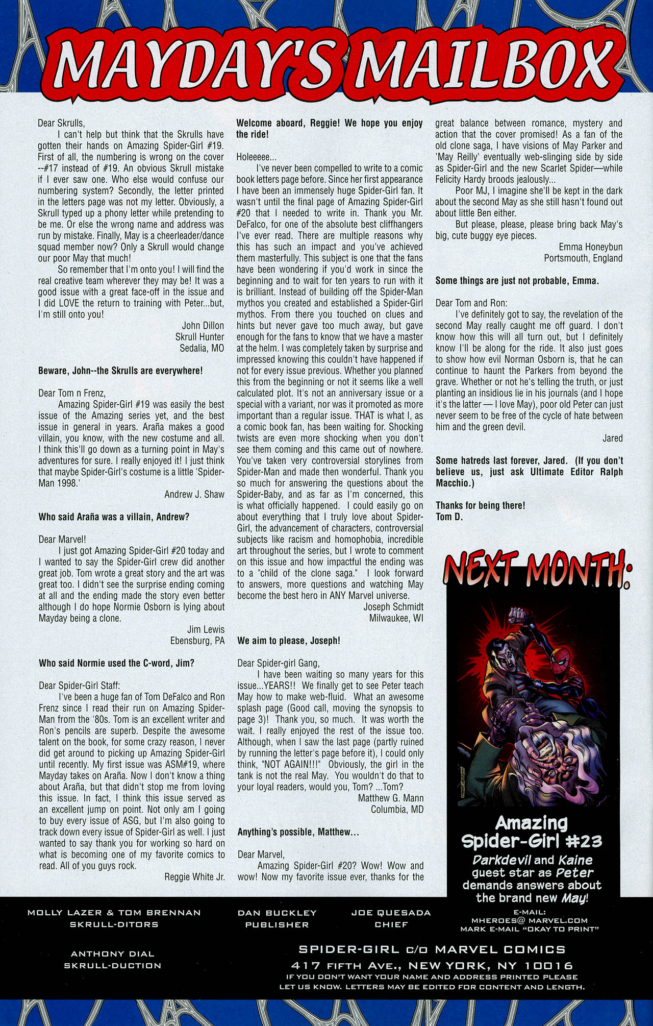 Read online Amazing Spider-Girl comic -  Issue #22 - 34