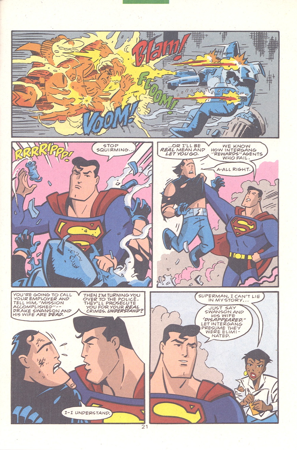 Read online Superman Adventures comic -  Issue #14 - 22