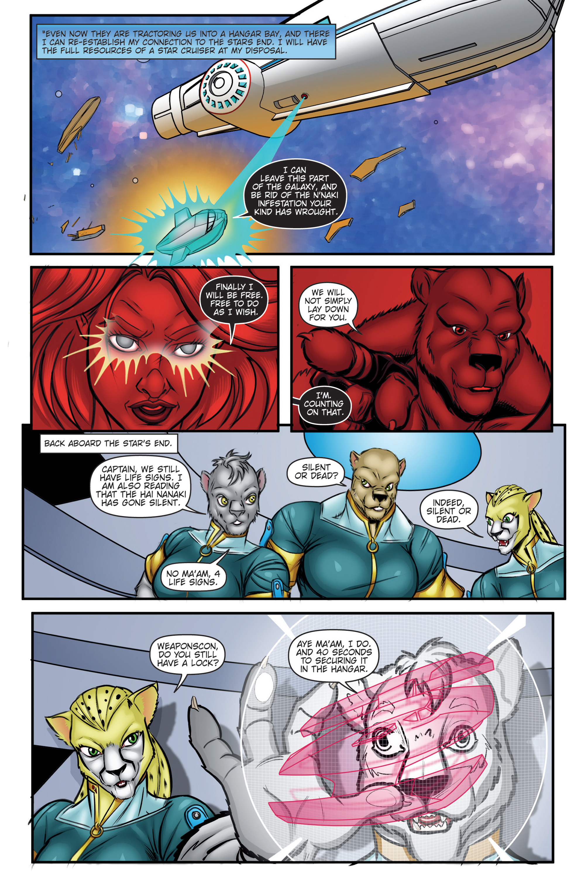 Read online Stars End comic -  Issue #3 - 6