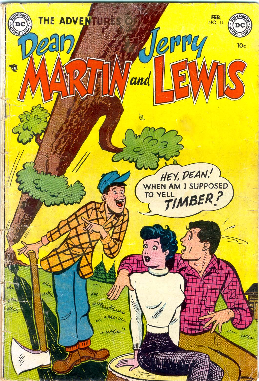 Read online The Adventures of Dean Martin and Jerry Lewis comic -  Issue #11 - 1