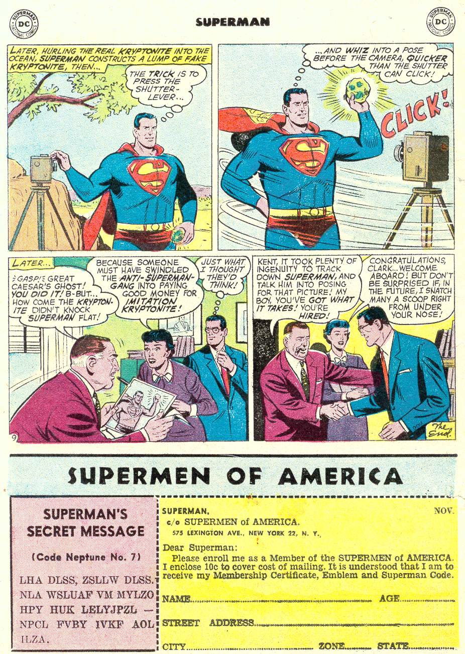 Read online Superman (1939) comic -  Issue #133 - 22