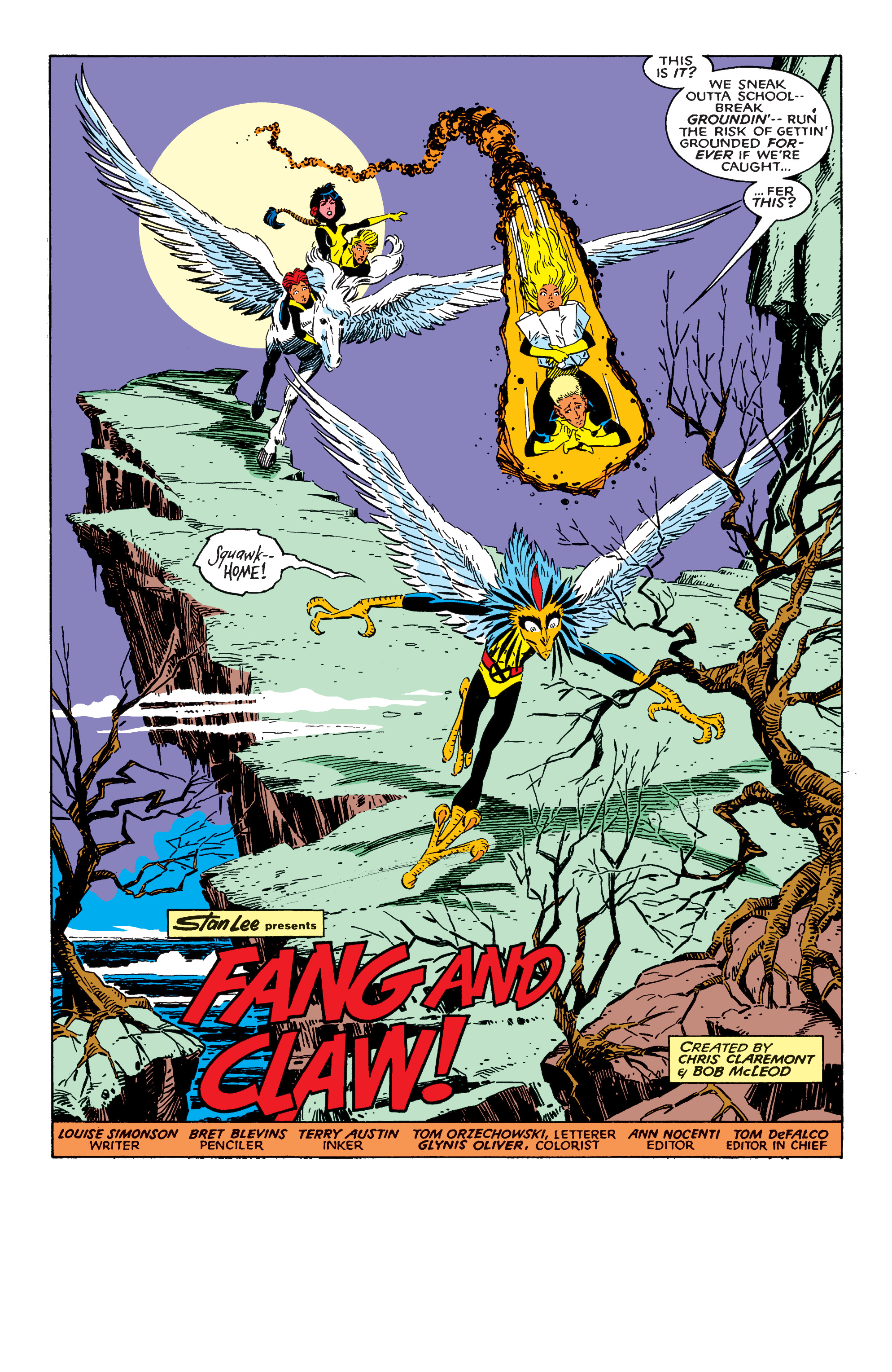 Read online X-Men Milestones: Fall of the Mutants comic -  Issue # TPB (Part 1) - 93