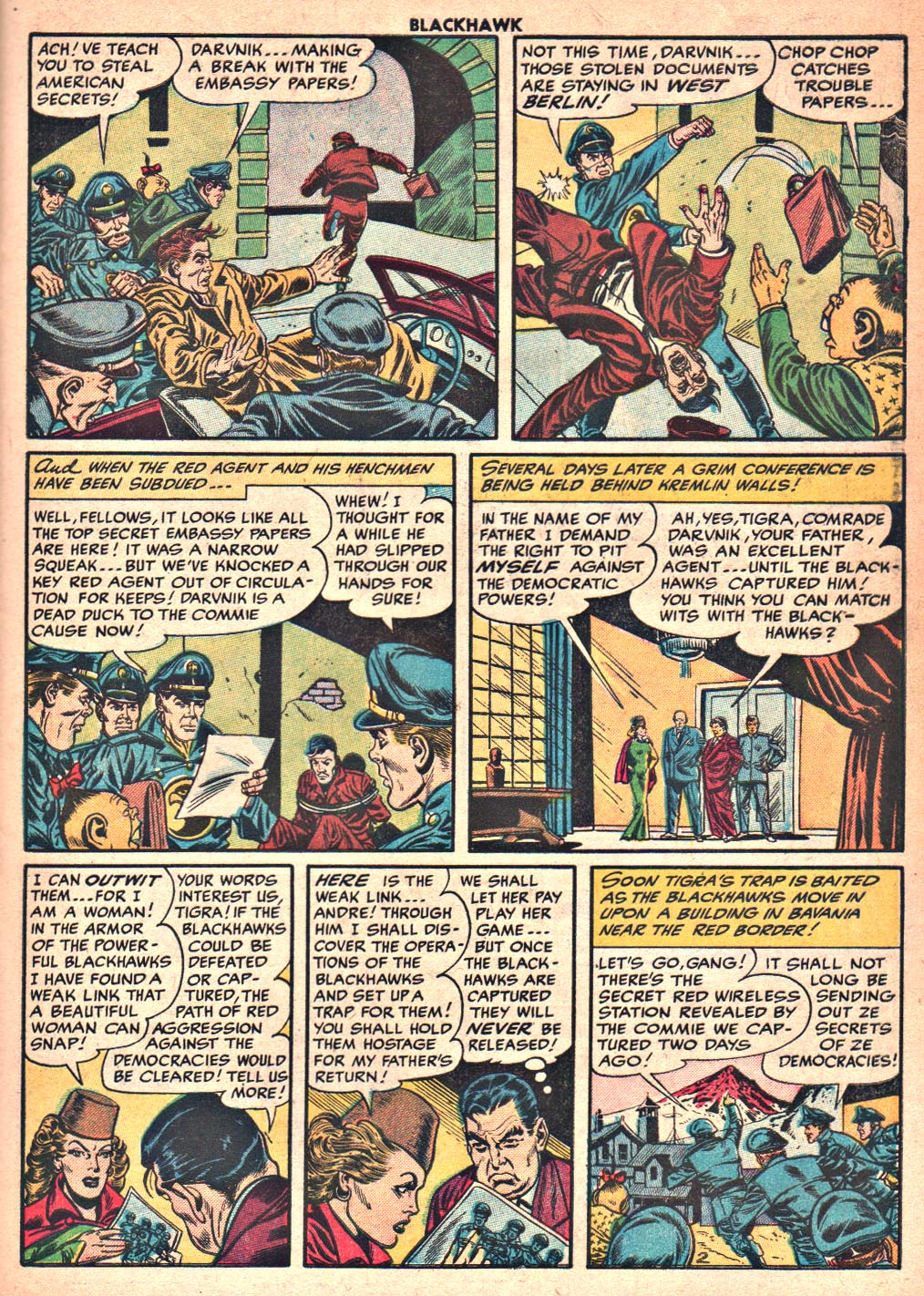 Read online Blackhawk (1957) comic -  Issue #90 - 27