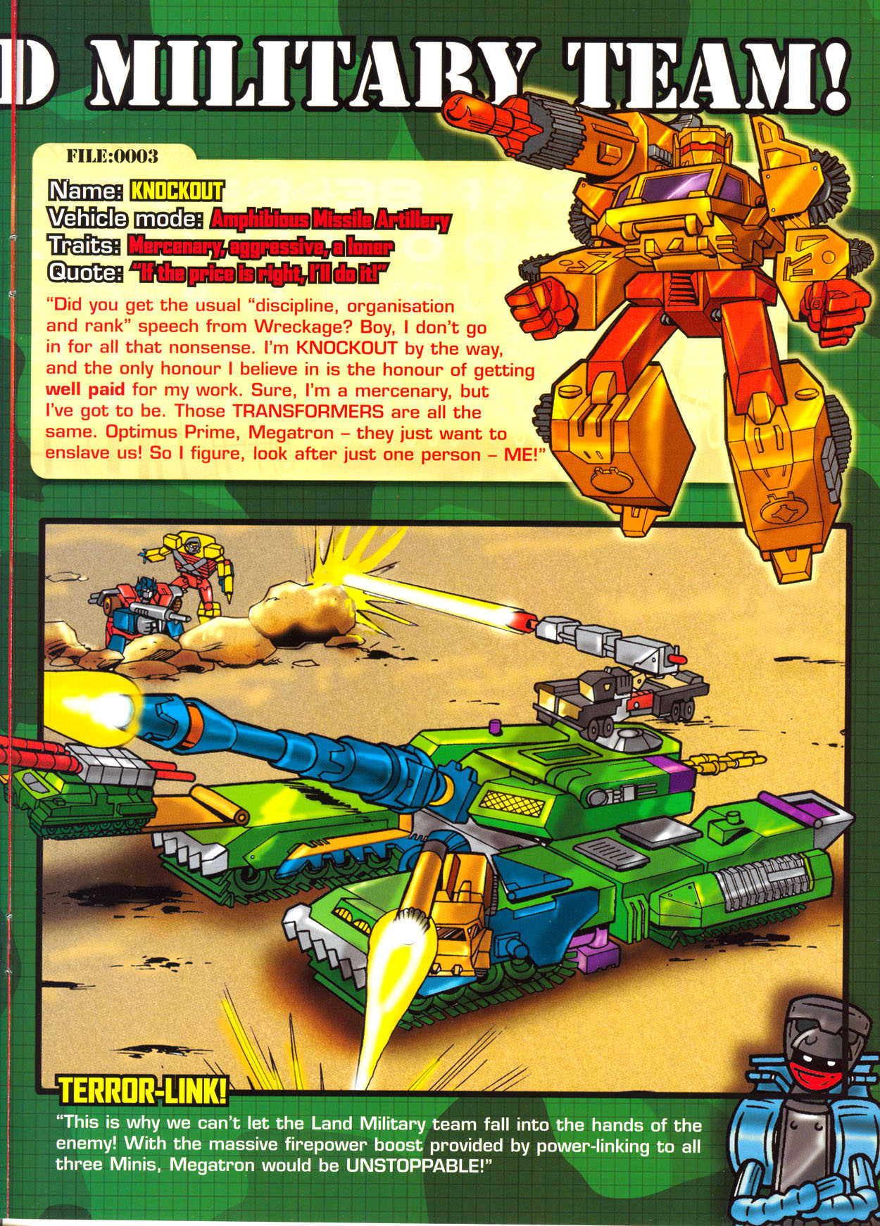Read online Transformers: Armada (2003) comic -  Issue #7 - 15