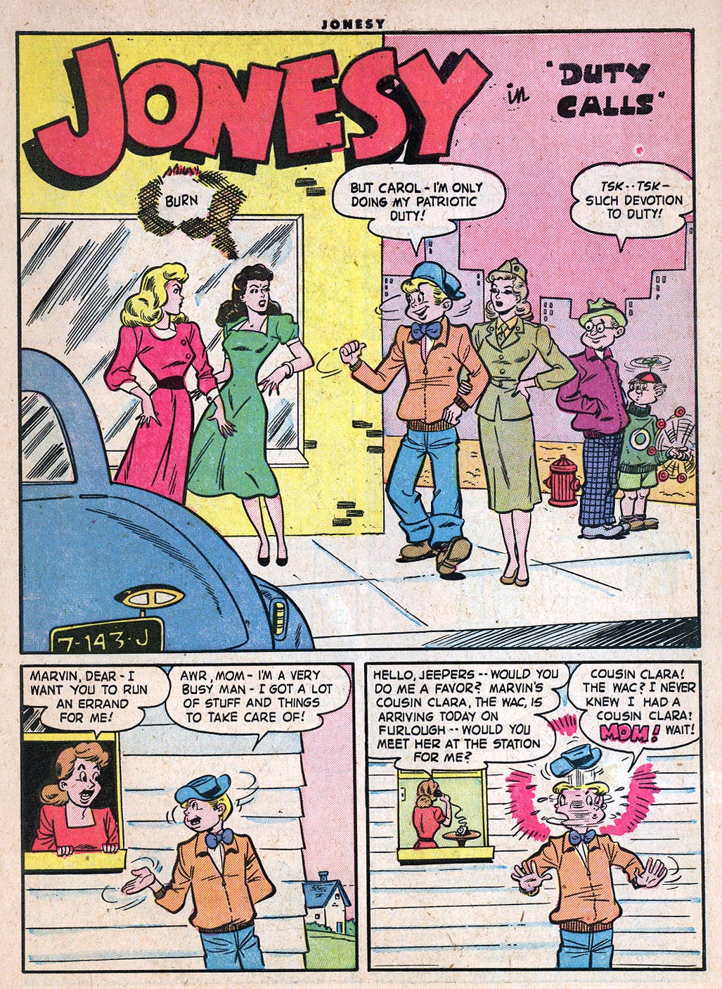 Read online Jonesy (1953) comic -  Issue #1 - 3
