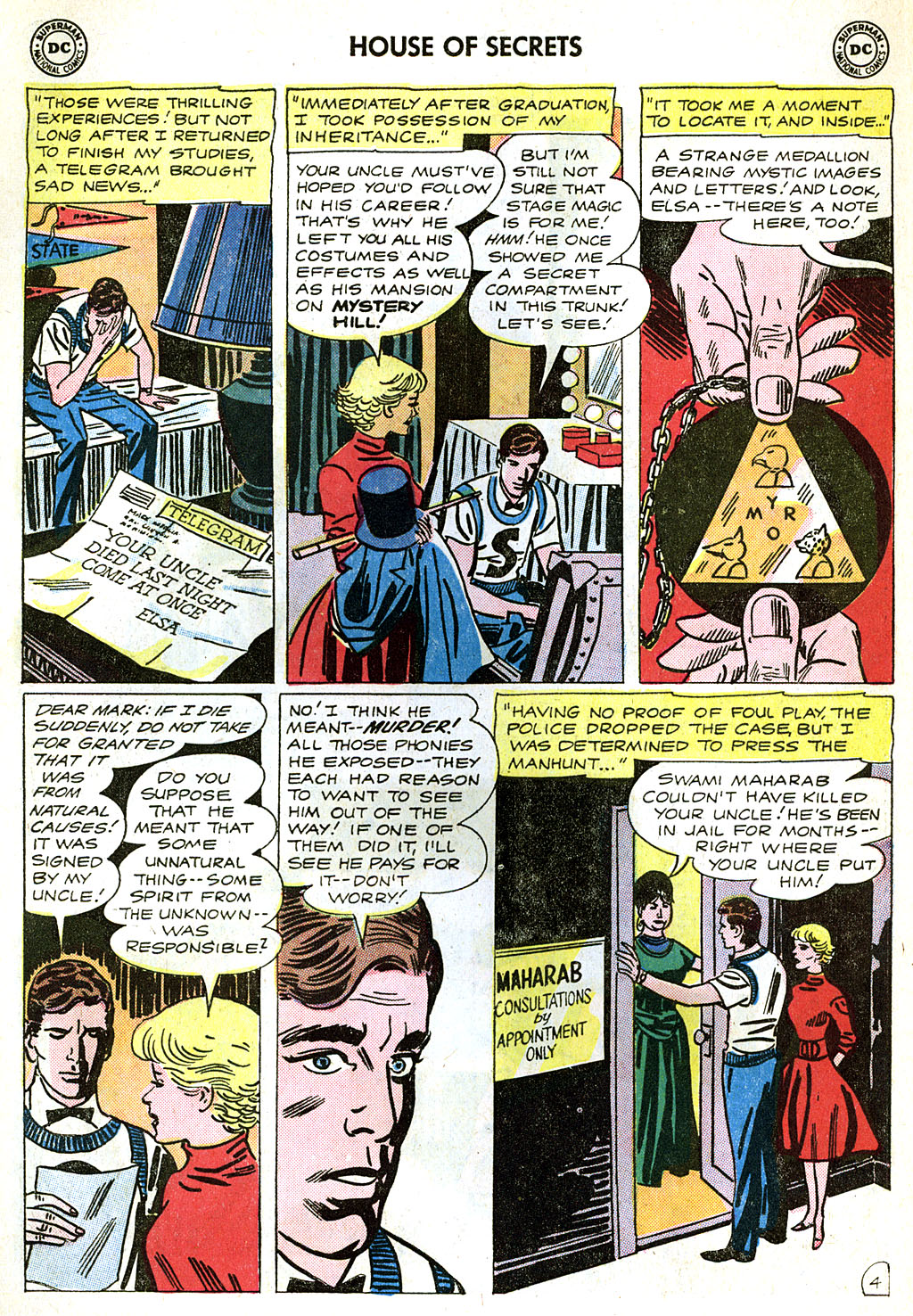 Read online House of Secrets (1956) comic -  Issue #58 - 6