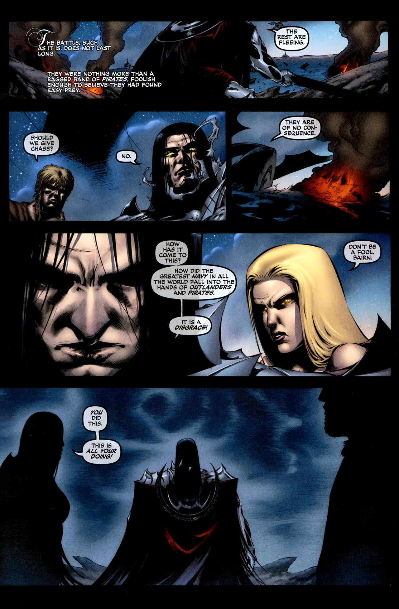 Read online Spawn: Godslayer comic -  Issue #6 - 7