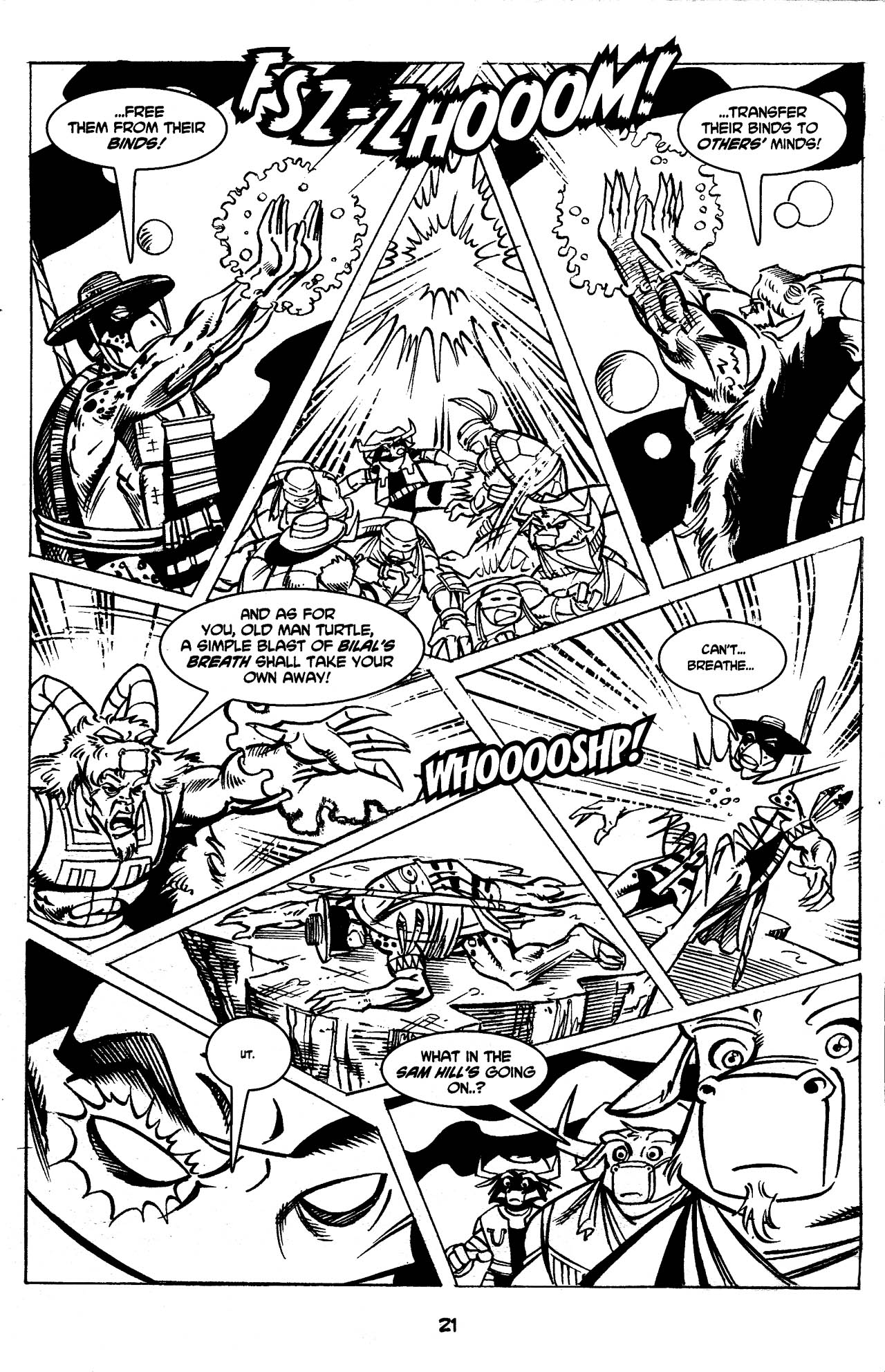 Read online Tales of the TMNT comic -  Issue #32 - 22