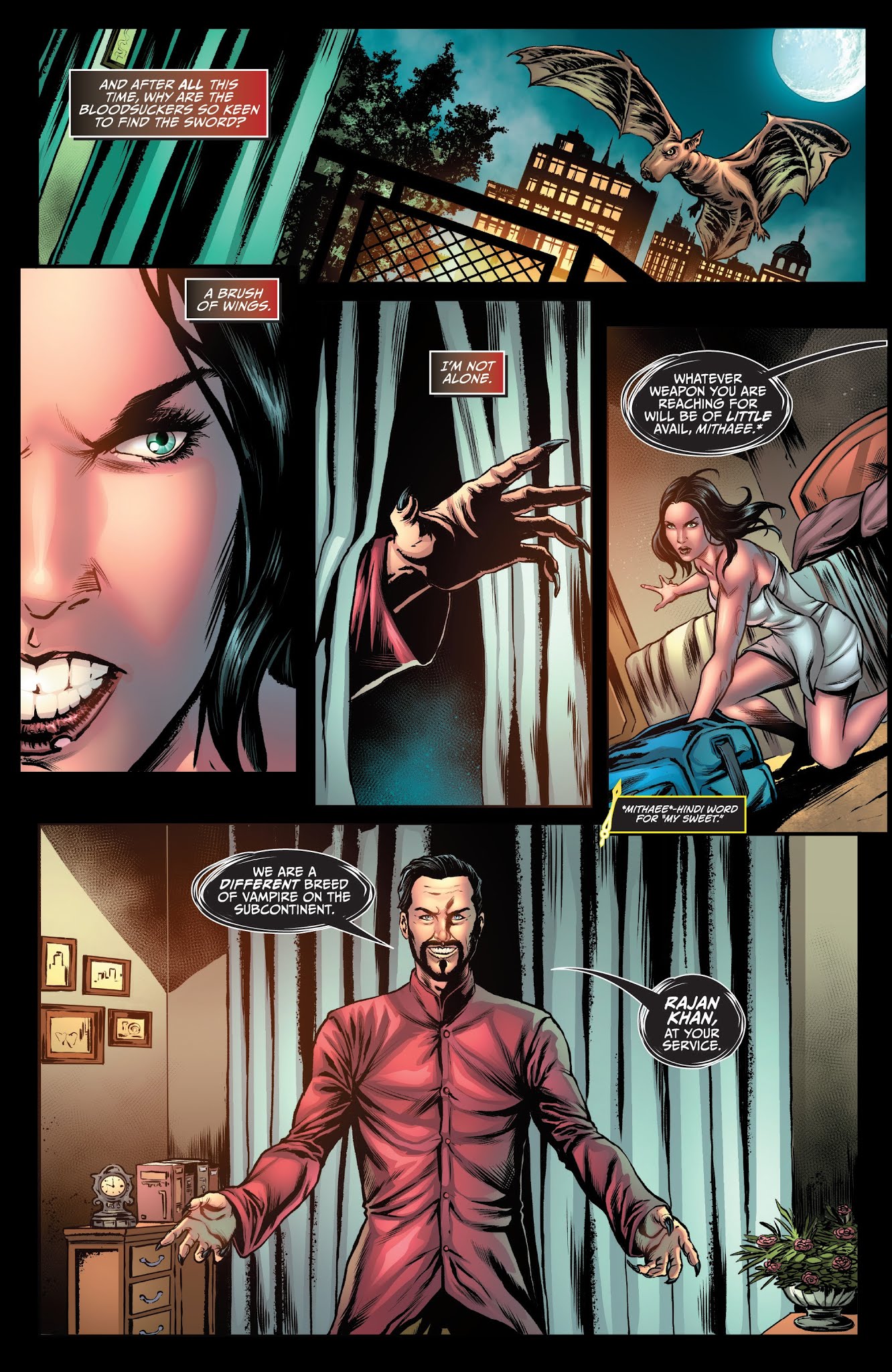 Read online Van Helsing: Sword of Heaven comic -  Issue #1 - 13