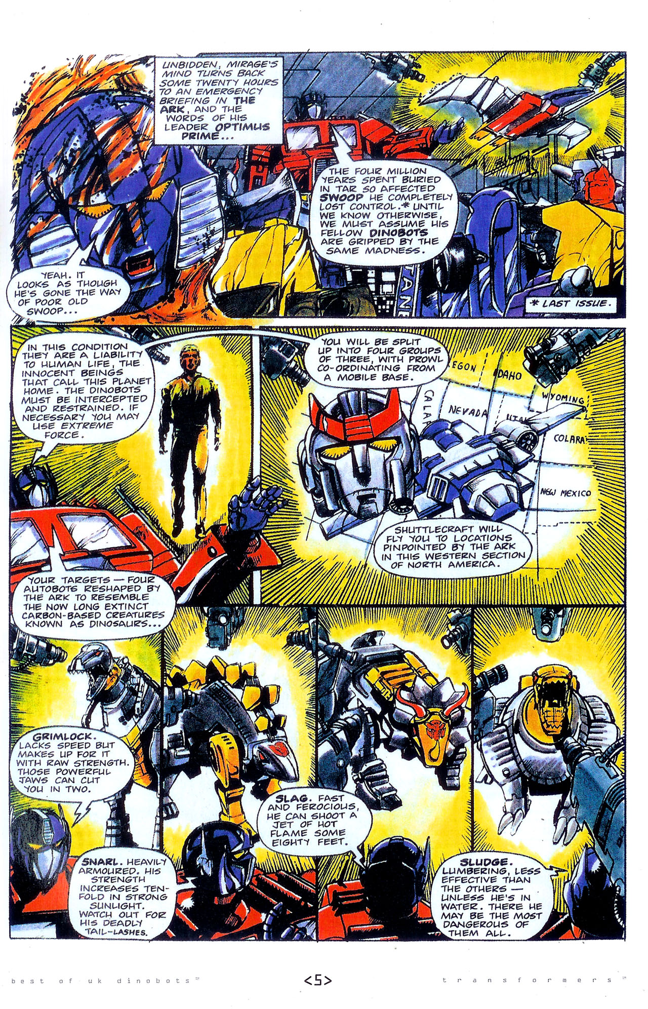 Read online The Transformers: Best of UK: Dinobots comic -  Issue #2 - 8
