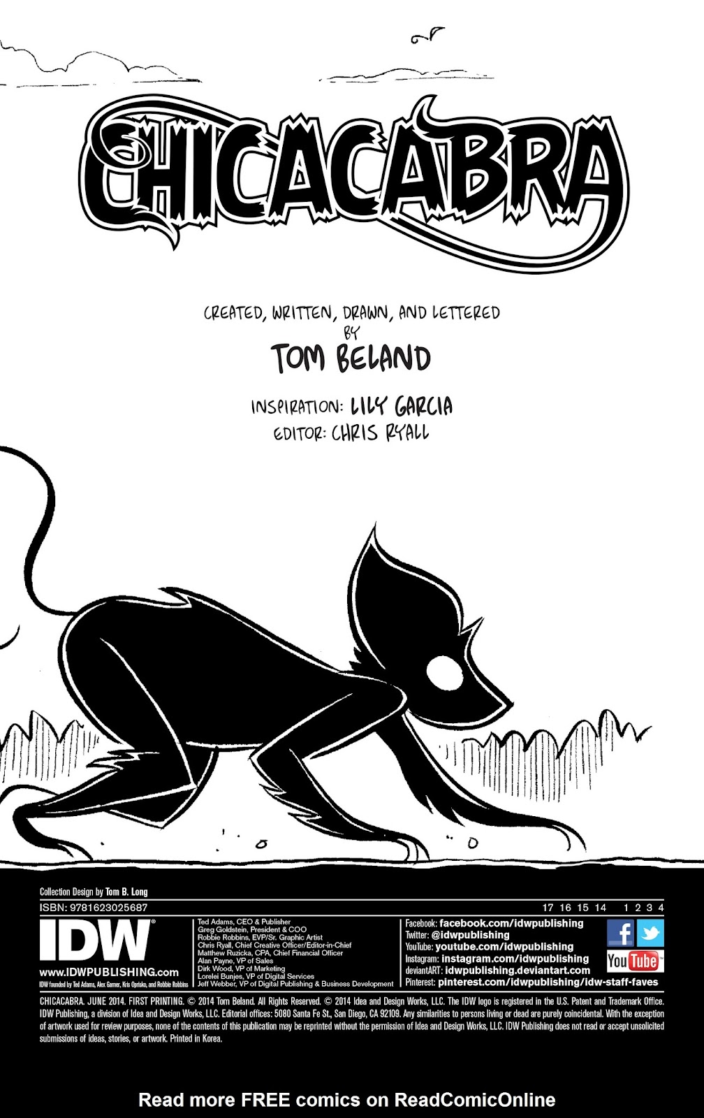 Chicacabra #TPB - Read Chicacabra Issue #TPB Online | Full Page