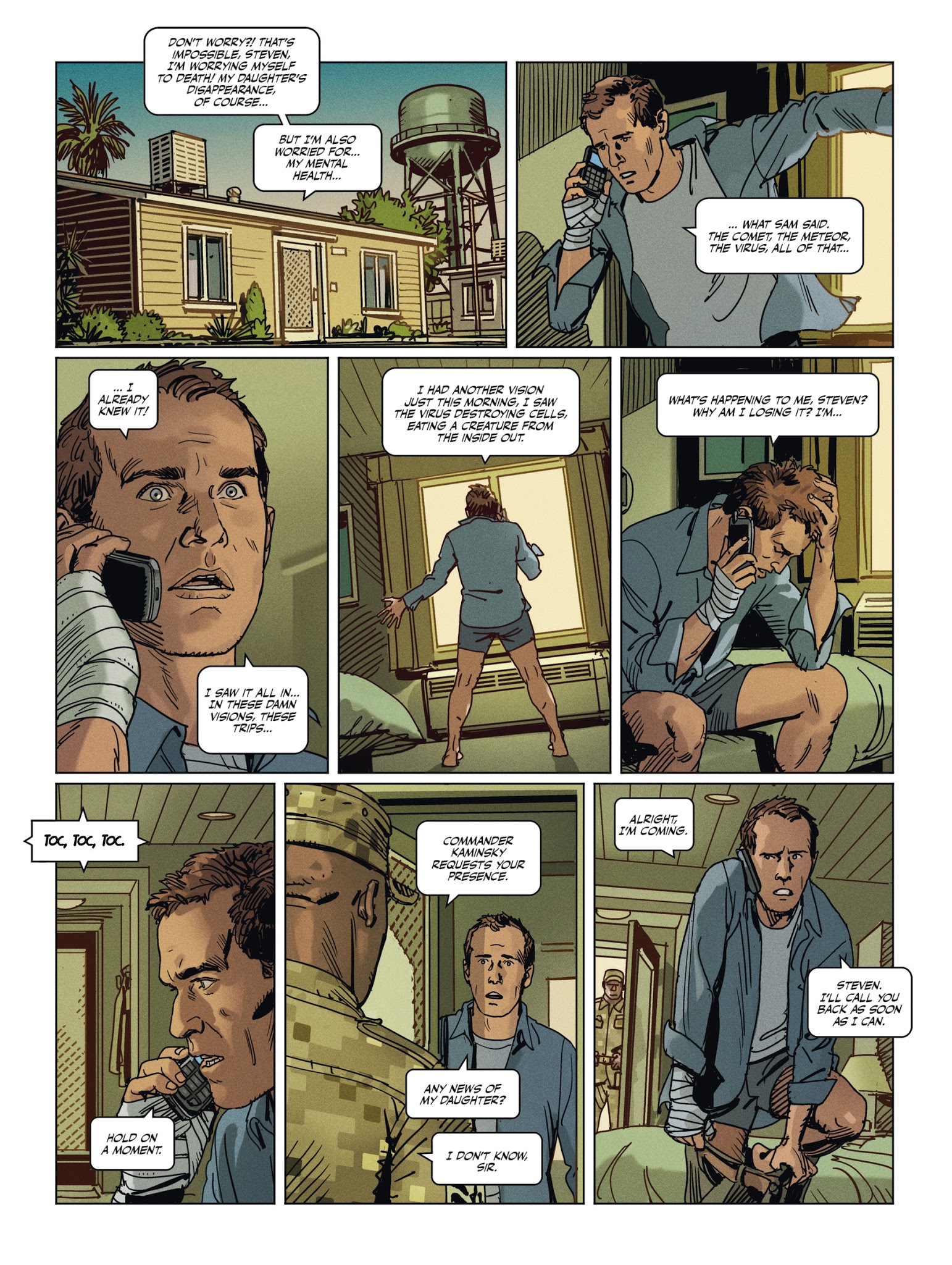 Read online Exo comic -  Issue #3 - 7