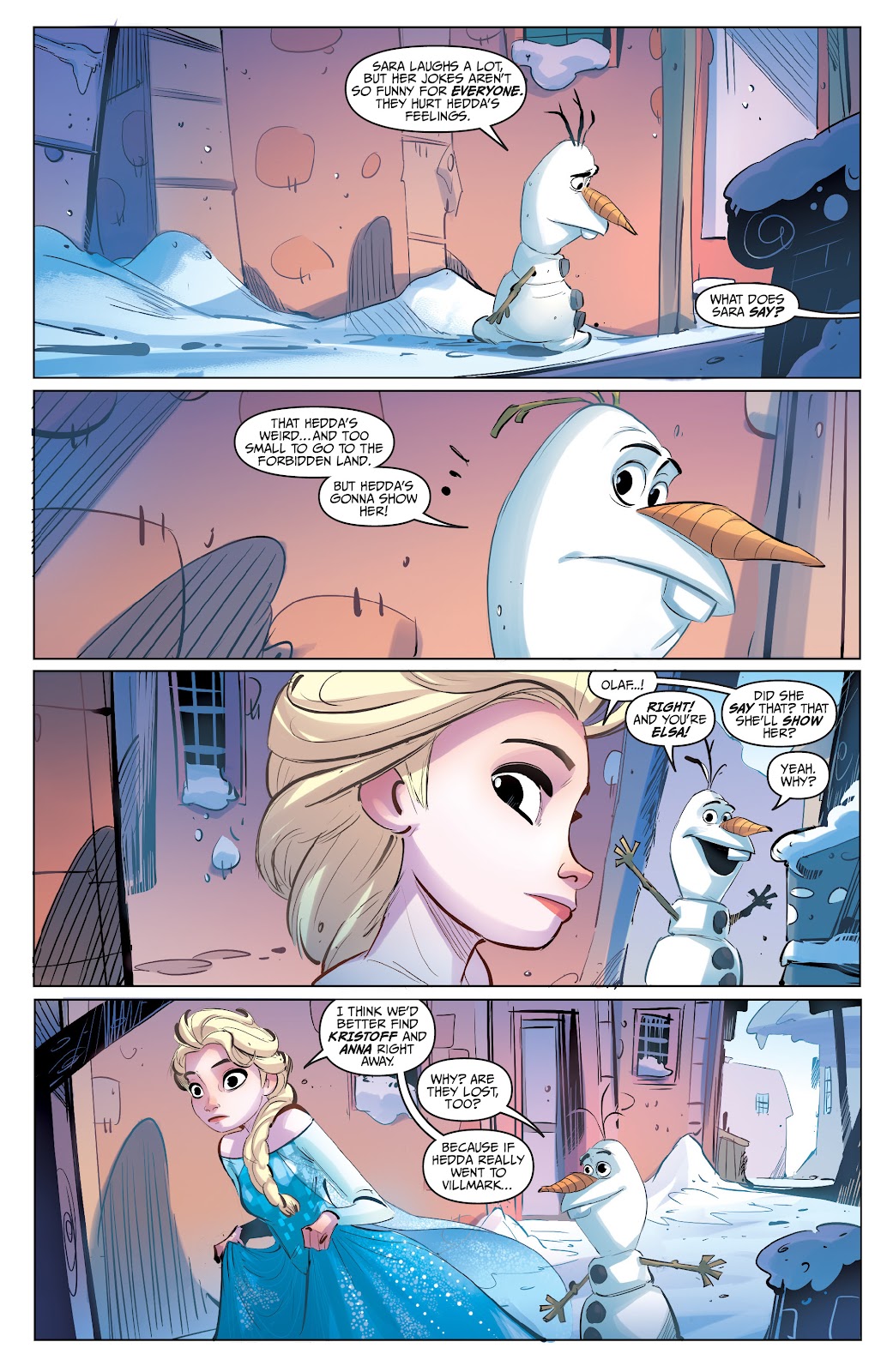 Read online Disney Frozen: The Hero Within comic -  Issue #3 - 5