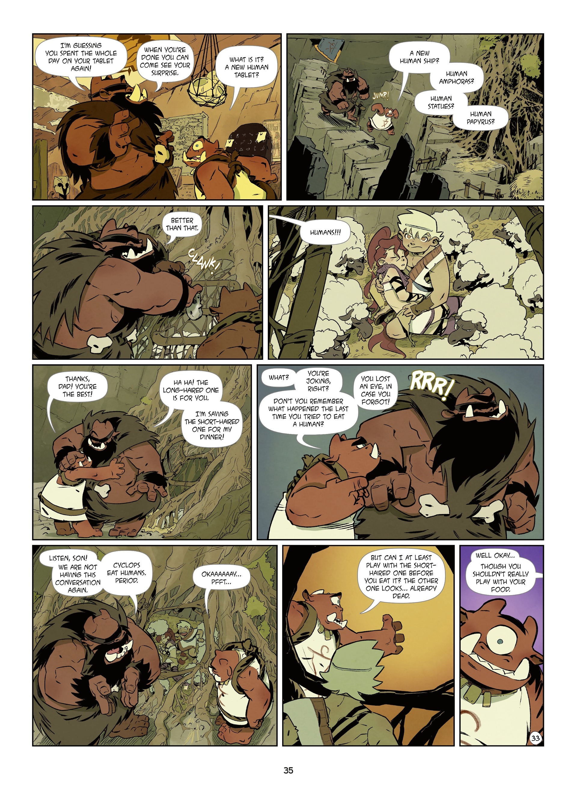 Read online Telemachus comic -  Issue #1 - 35