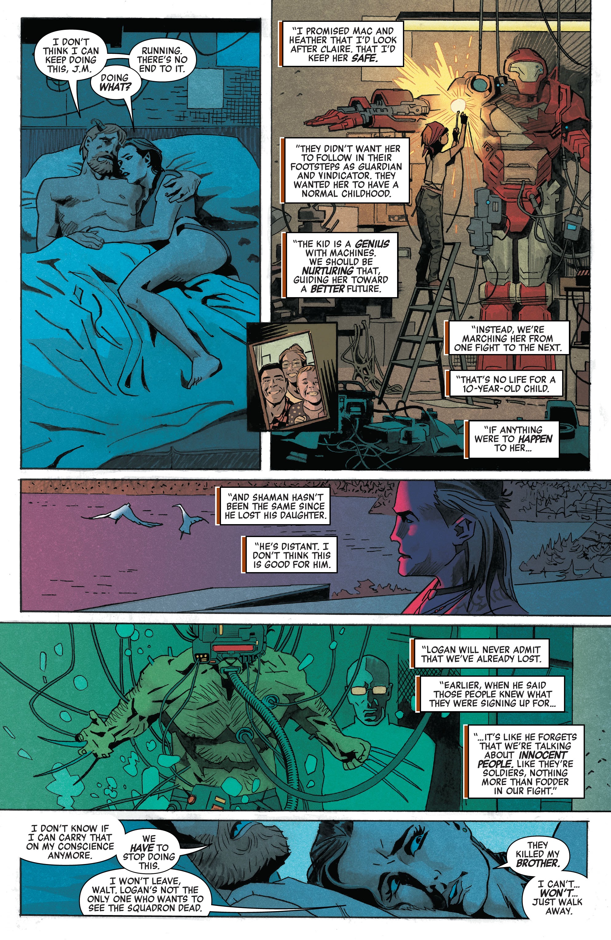 Read online Heroes Reborn: One-Shots comic -  Issue # Weapon X & Final Flight - 11