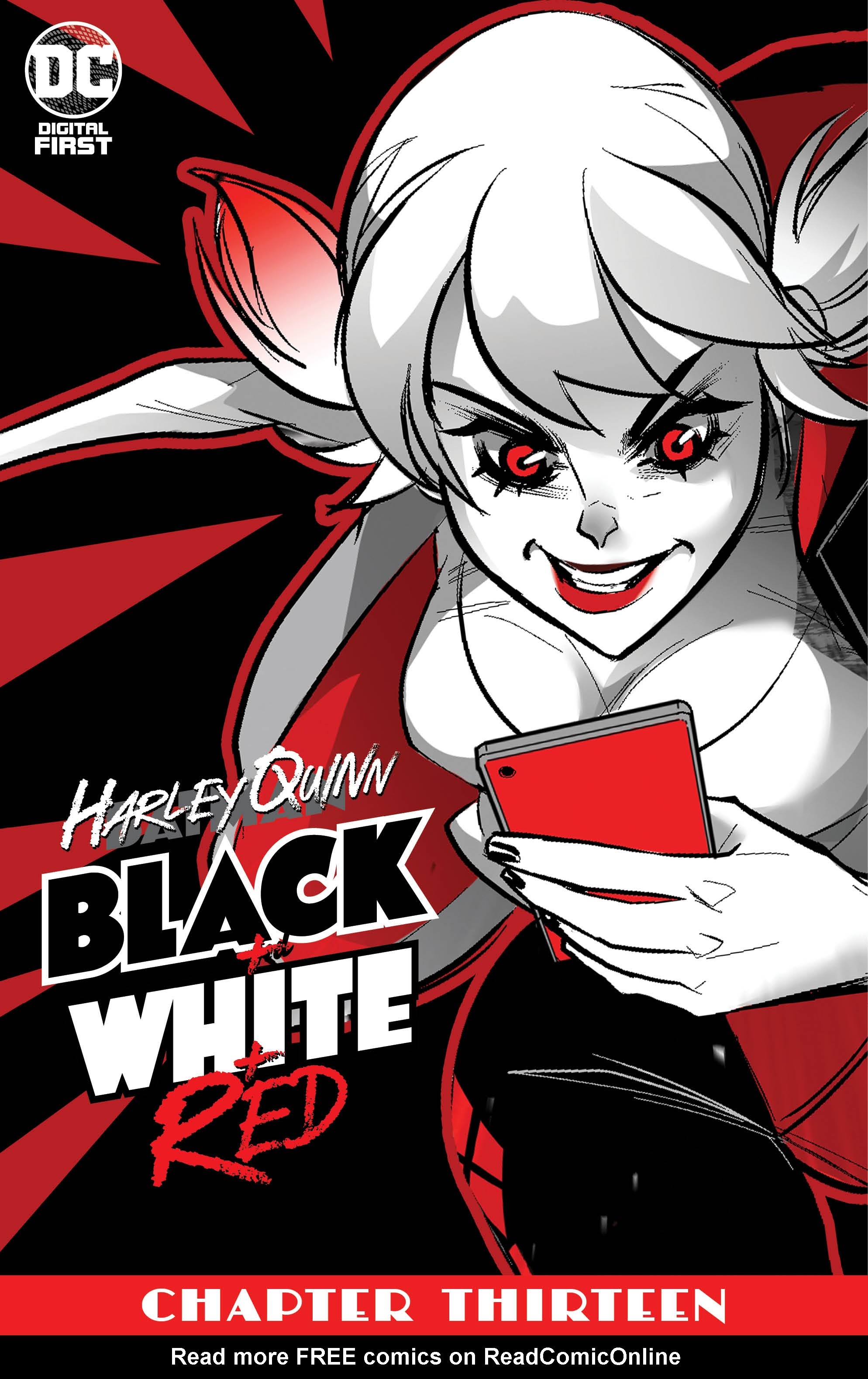 Read online Harley Quinn Black   White   Red comic -  Issue #13 - 2