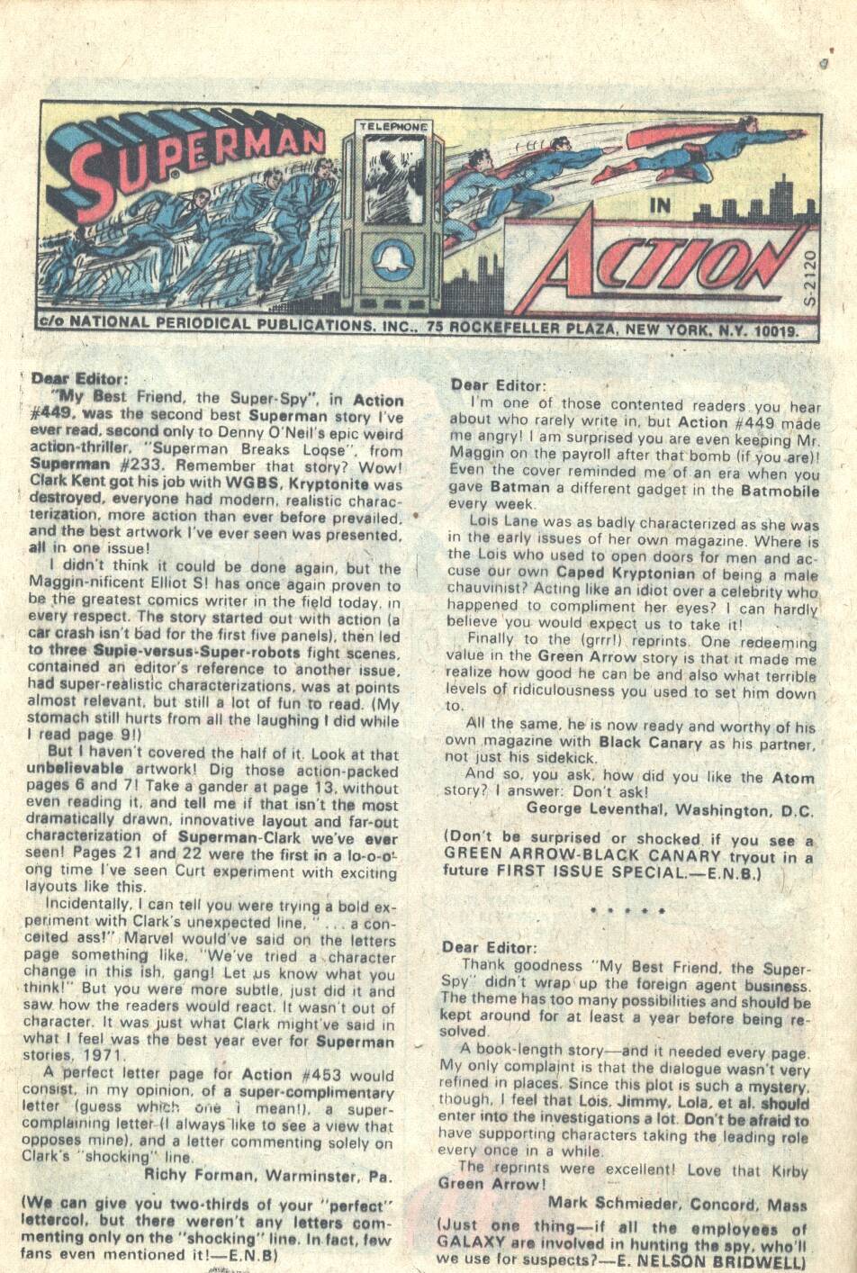 Read online Action Comics (1938) comic -  Issue #453 - 9
