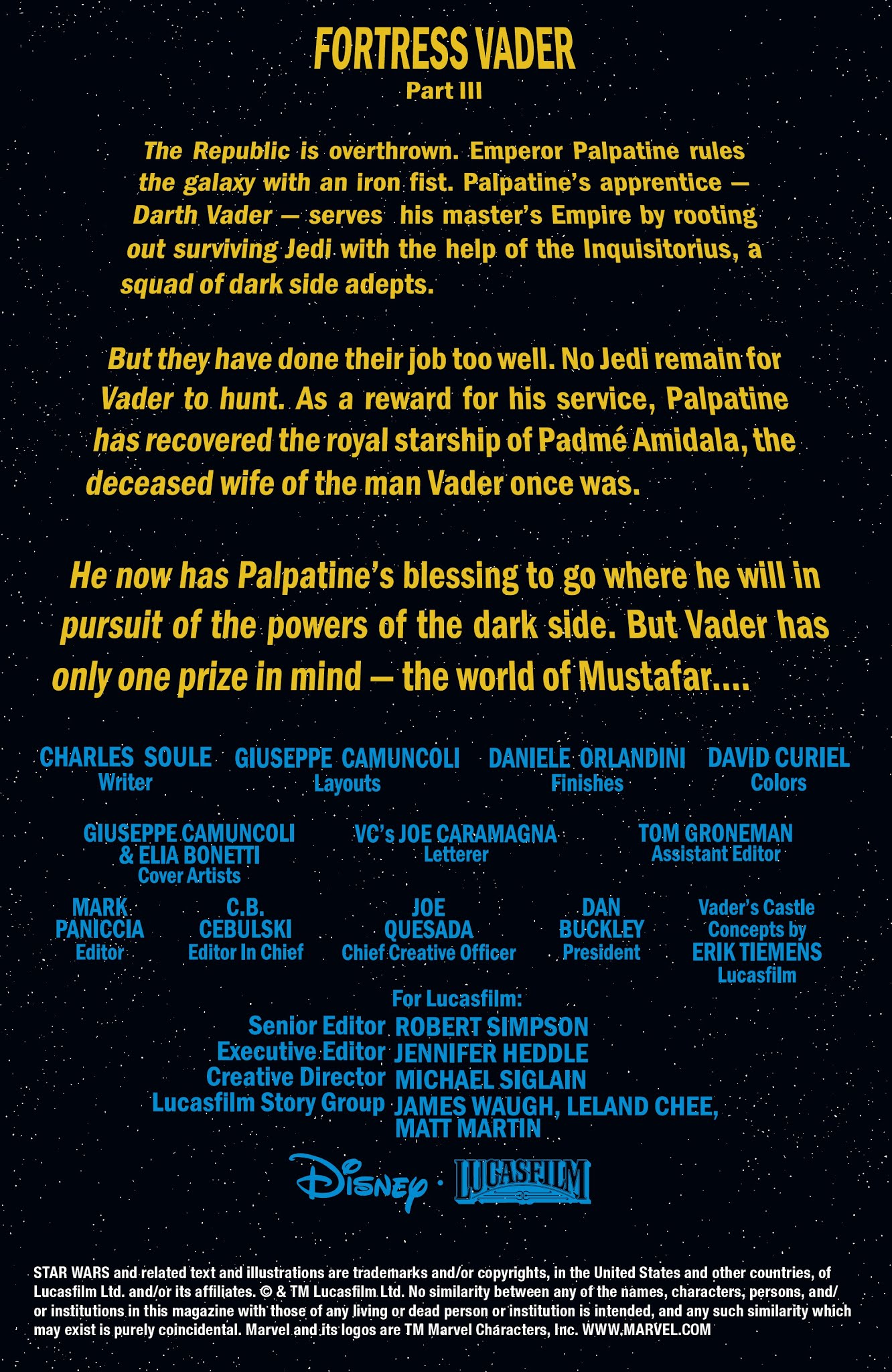 Read online Darth Vader (2017) comic -  Issue #21 - 2