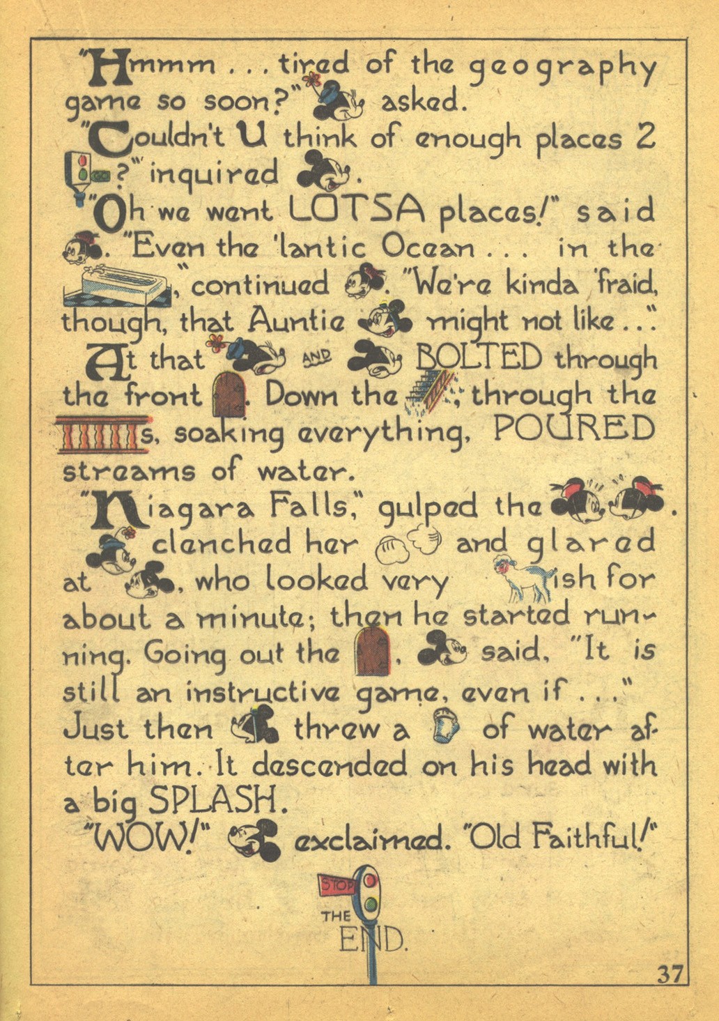 Read online Walt Disney's Comics and Stories comic -  Issue #37 - 39