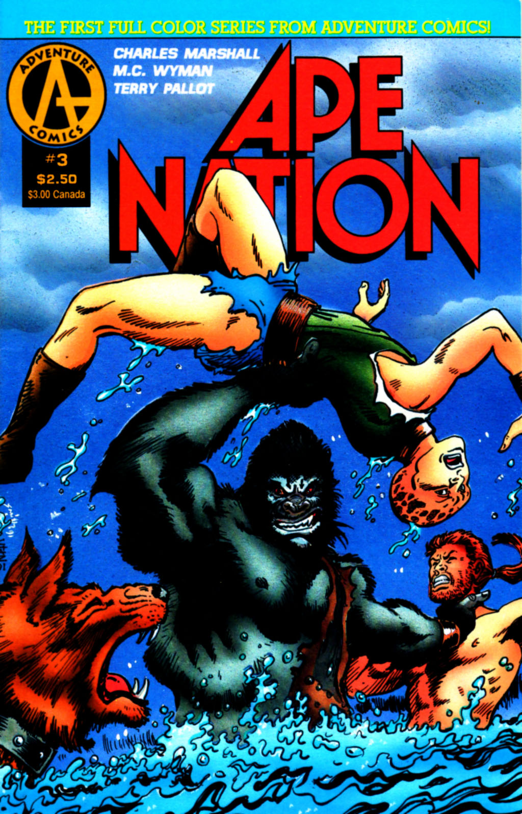 Read online Ape Nation comic -  Issue #3 - 1