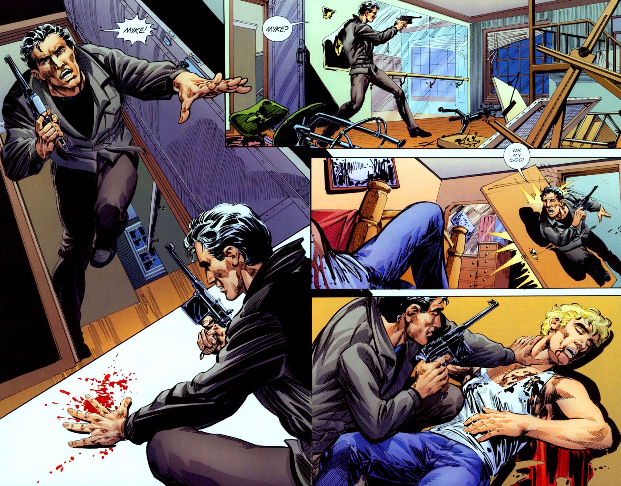Read online Jon Sable, Freelance: Bloodtrail comic -  Issue #5 - 15