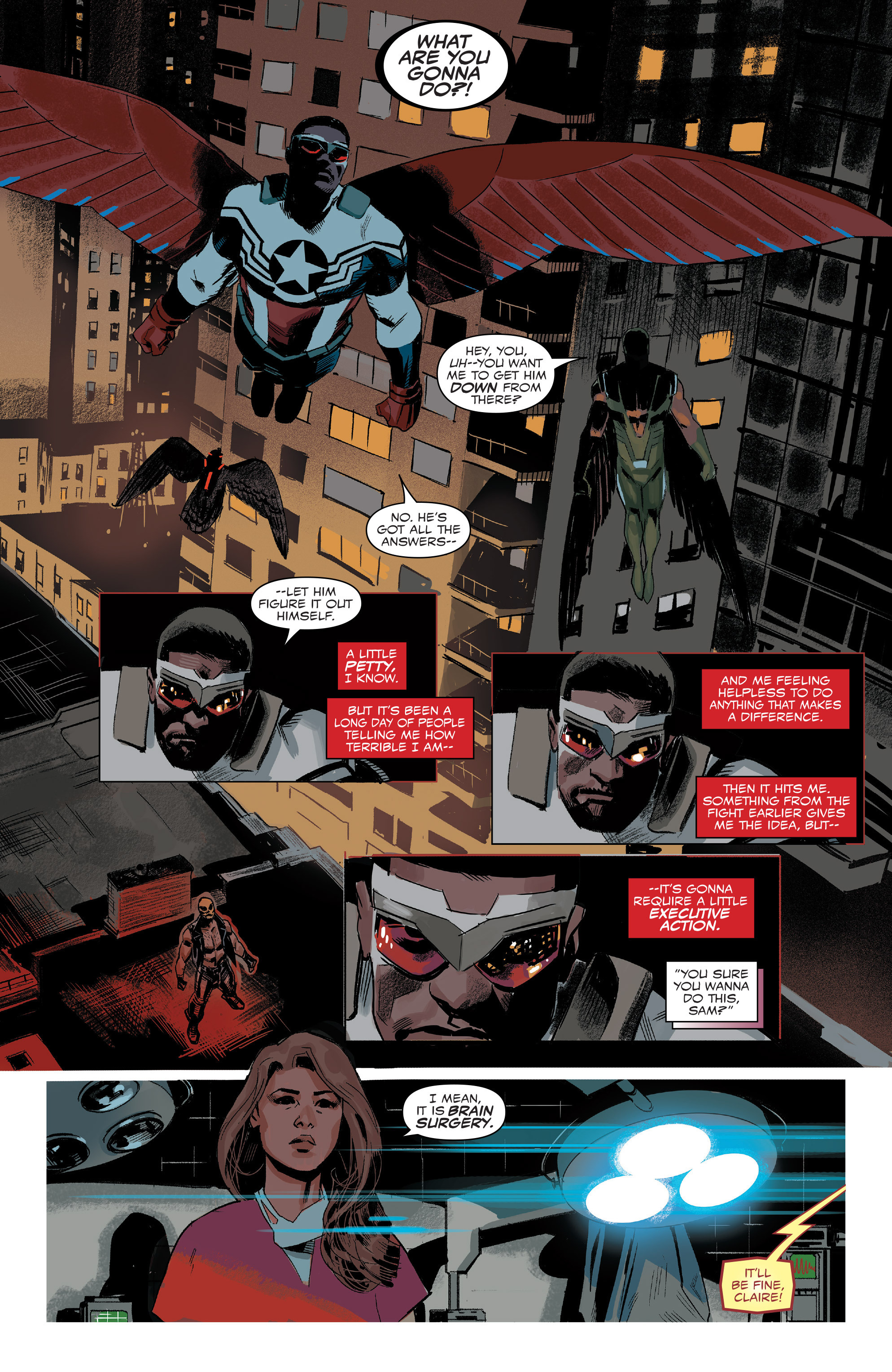 Read online Captain America: Sam Wilson comic -  Issue #13 - 16