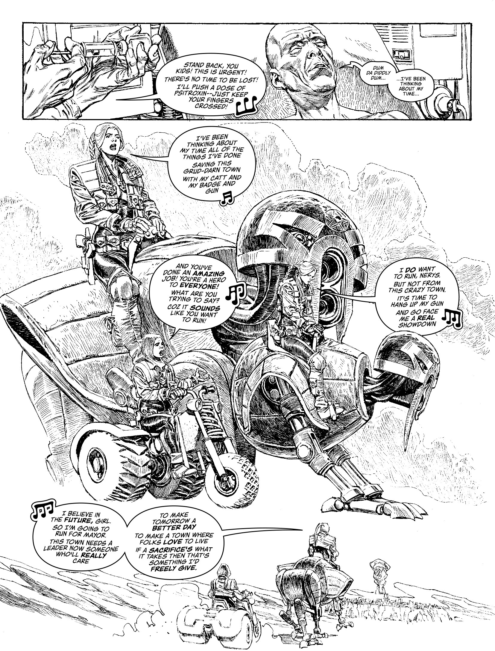 Read online Judge Dredd Megazine (Vol. 5) comic -  Issue #424 - 93