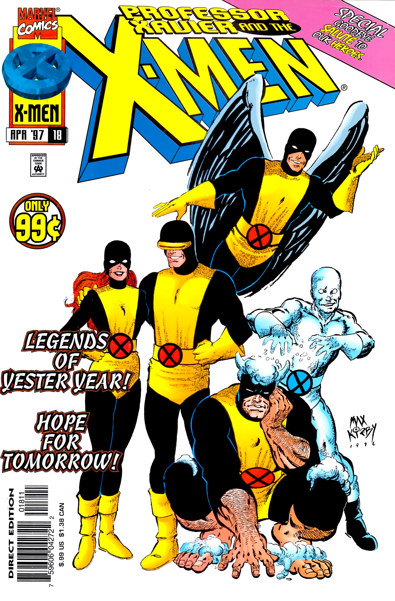 Read online Professor Xavier and the X-Men comic -  Issue #18 - 1