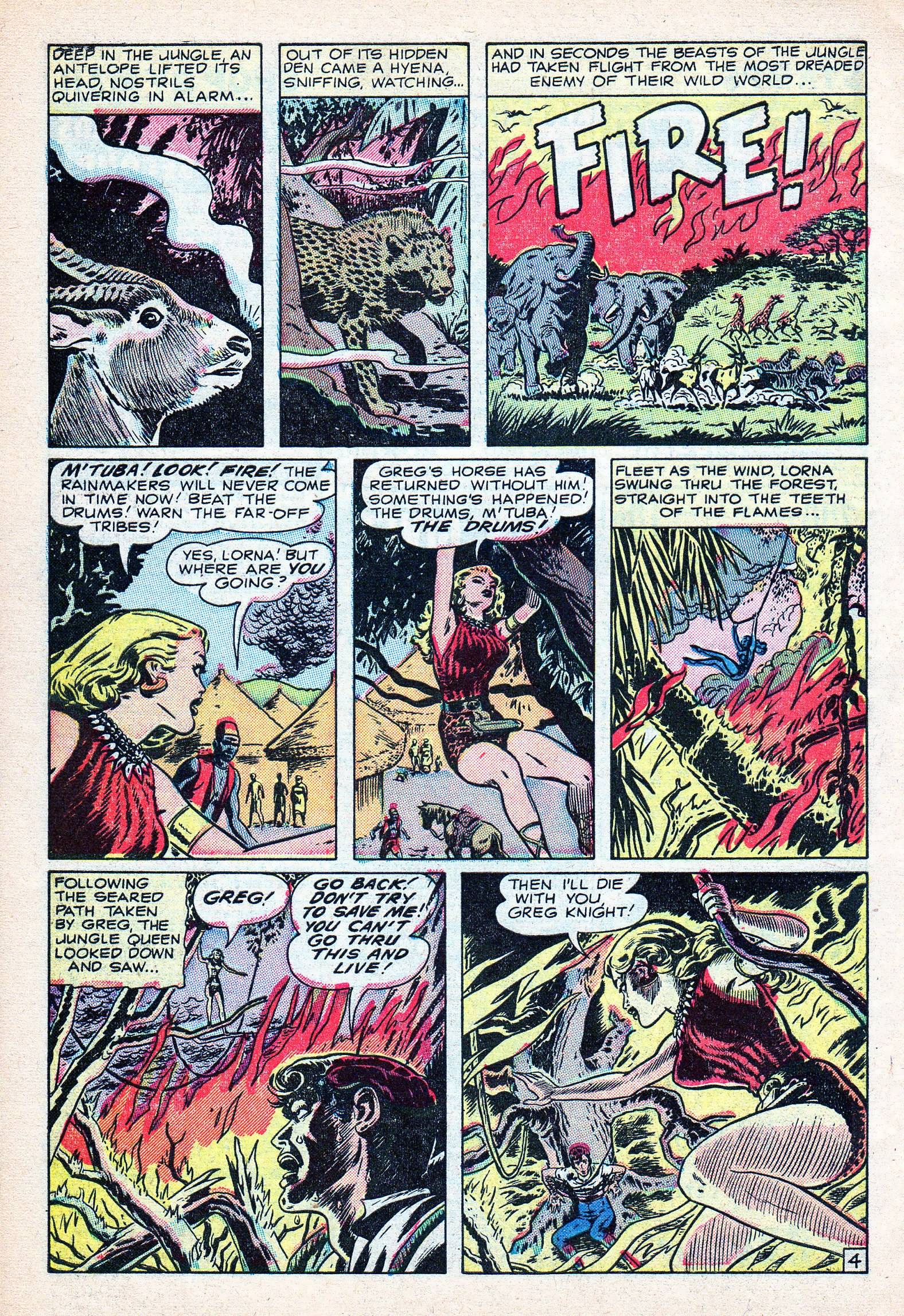 Read online Lorna, The Jungle Queen comic -  Issue #3 - 30