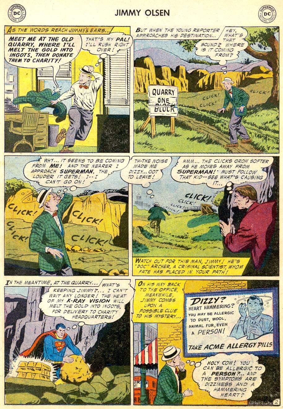 Read online Superman's Pal Jimmy Olsen comic -  Issue #19 - 14
