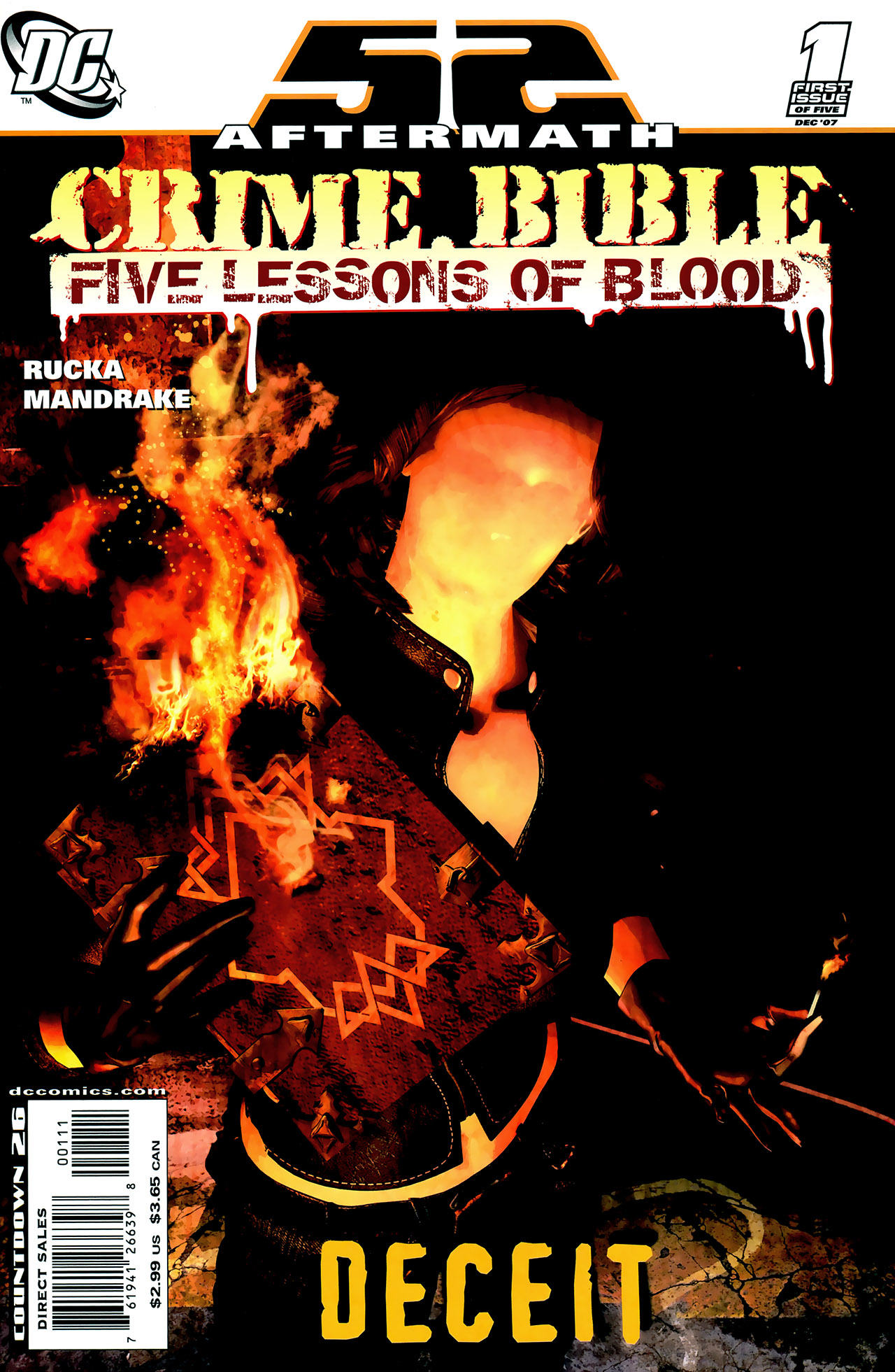 Read online Crime Bible: The Five Lessons of Blood comic -  Issue #1 - 1