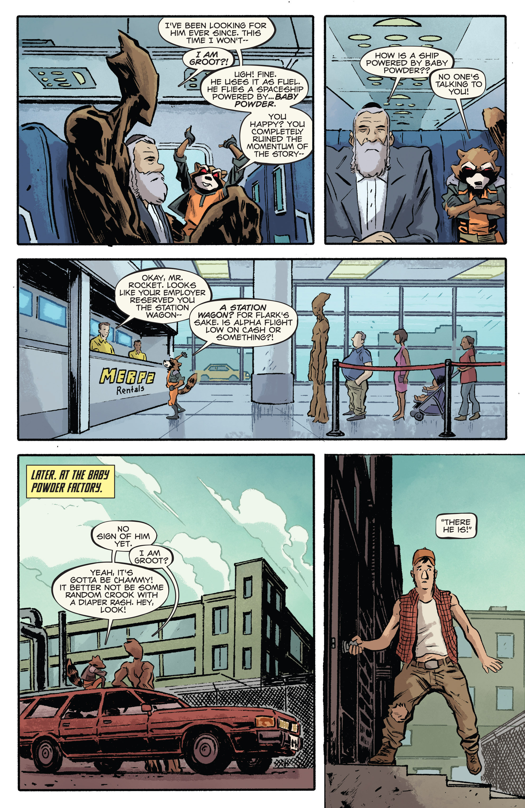 Read online Rocket Raccoon & Groot comic -  Issue #8 - 7